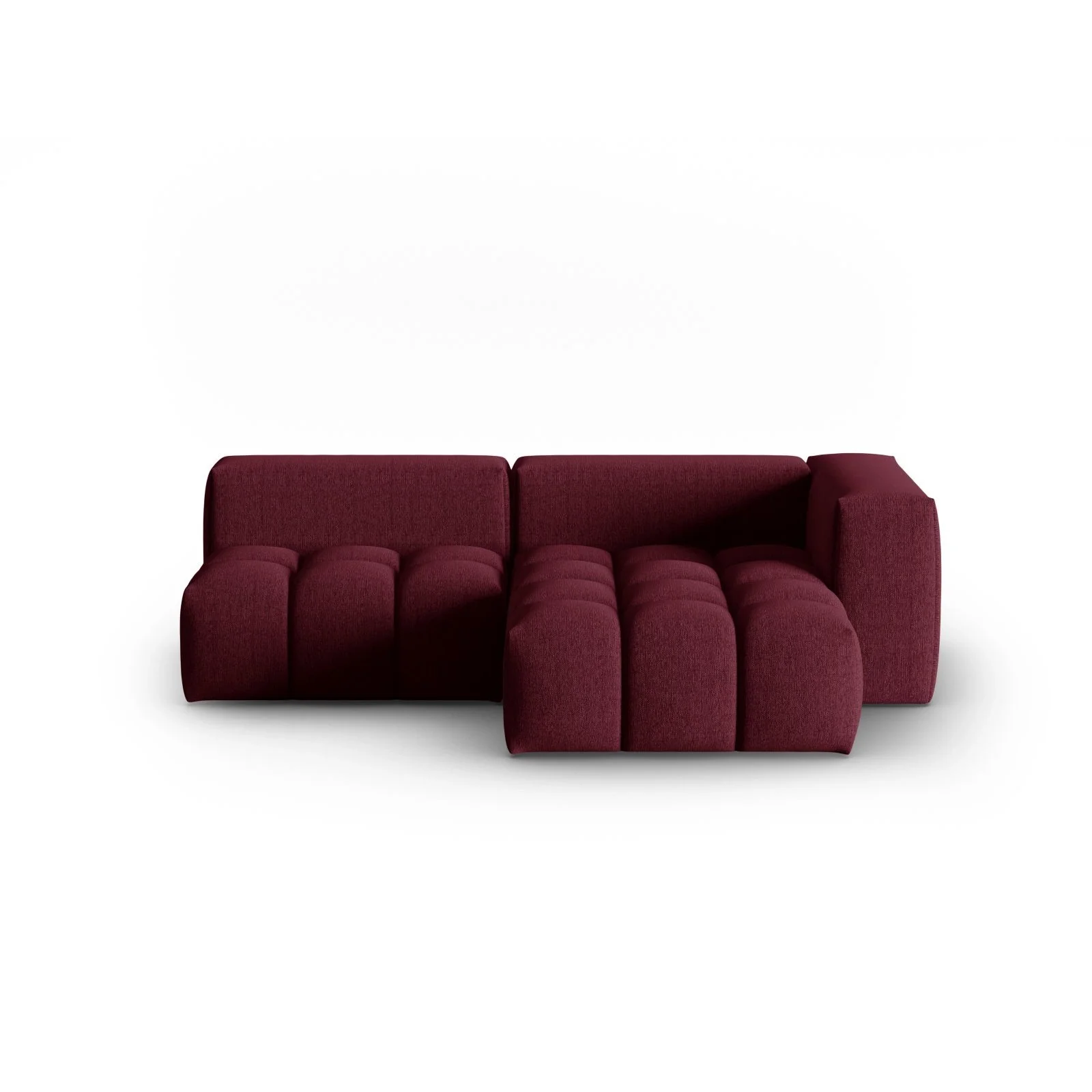 Verona Modulares 3-Sitzer Ecksofa, Rechte Seite, aus Samt oder Strukturstoff, 205x145 cm - Image 96