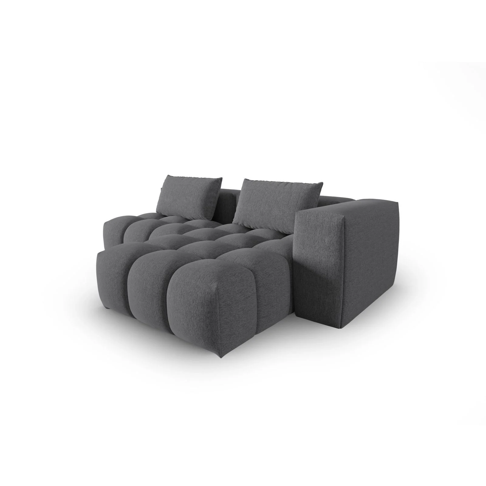 Verona Modulares 3-Sitzer Ecksofa, Rechte Seite, aus Samt oder Strukturstoff, 205x145 cm - Image 111