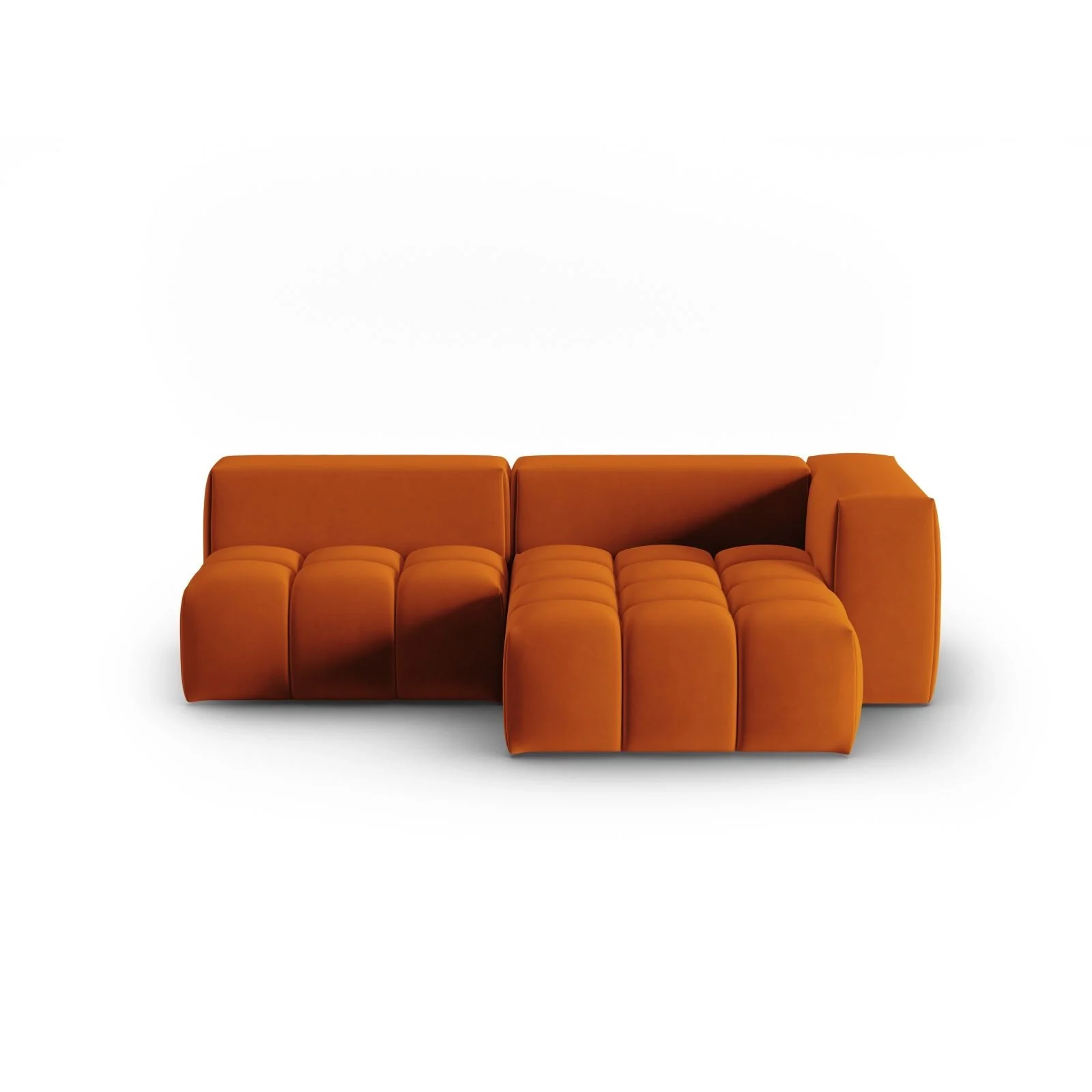 Verona Modulares 3-Sitzer Ecksofa, Rechte Seite, aus Samt oder Strukturstoff, 205x145 cm - Image 19