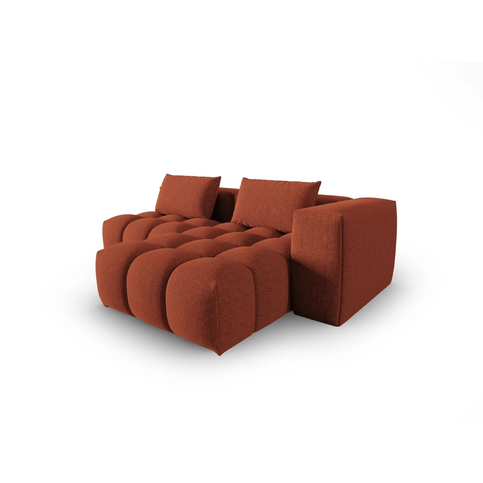 Verona Modulares 3-Sitzer Ecksofa, Rechte Seite, aus Samt oder Strukturstoff, 205x145 cm - Image 81