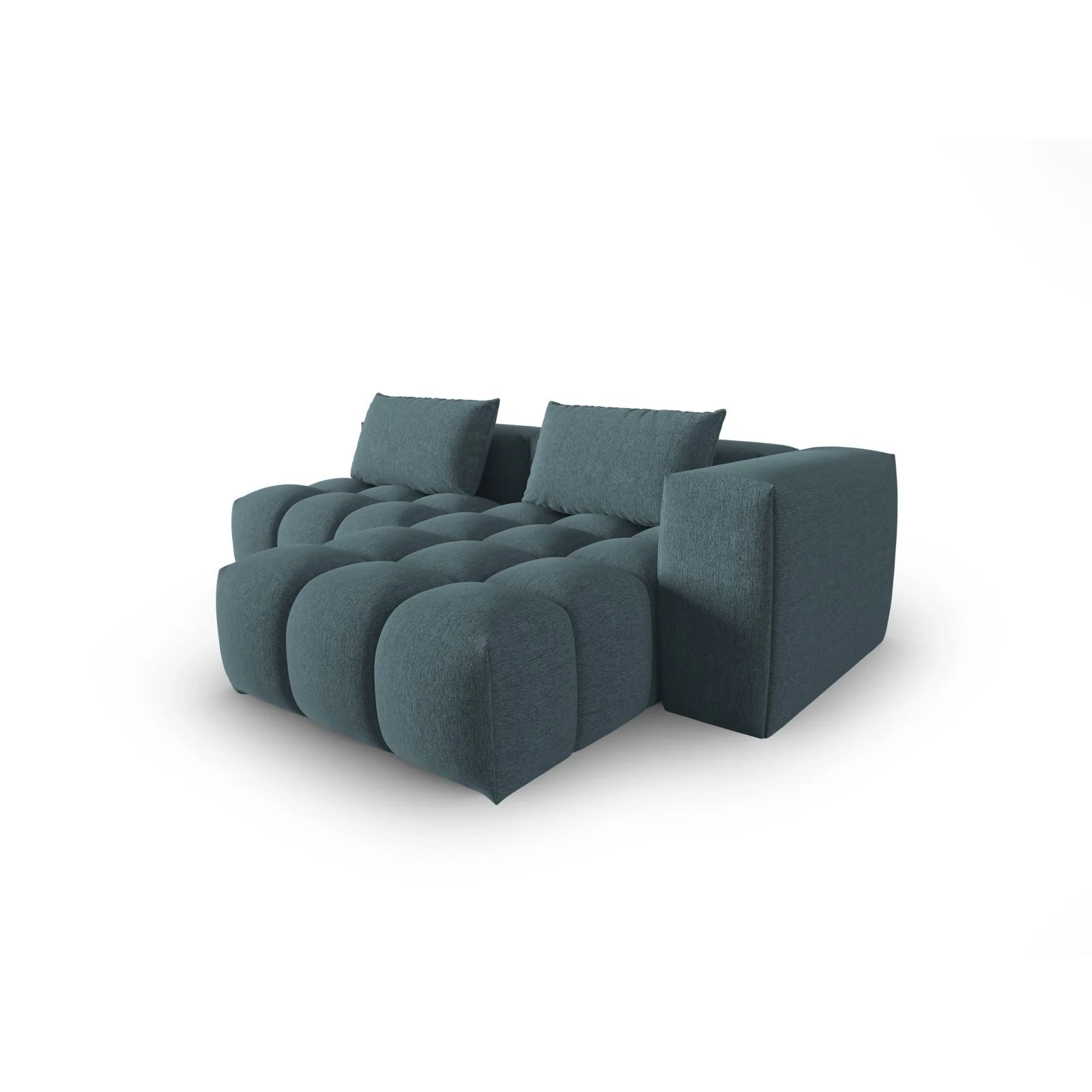 Verona Modulares 3-Sitzer Ecksofa, Rechte Seite, aus Samt oder Strukturstoff, 205x145 cm - Image 87