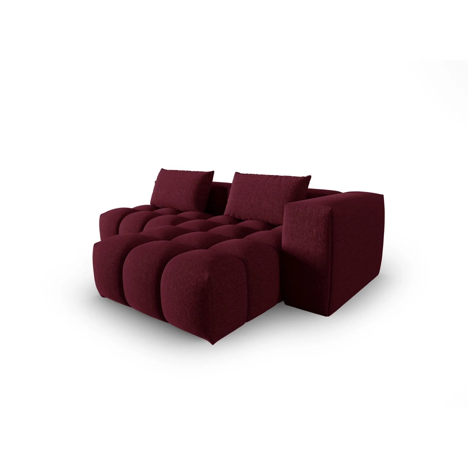 Verona Modulares 3-Sitzer Ecksofa, Rechte Seite, aus Samt oder Strukturstoff, 205x145 cm - Image 99