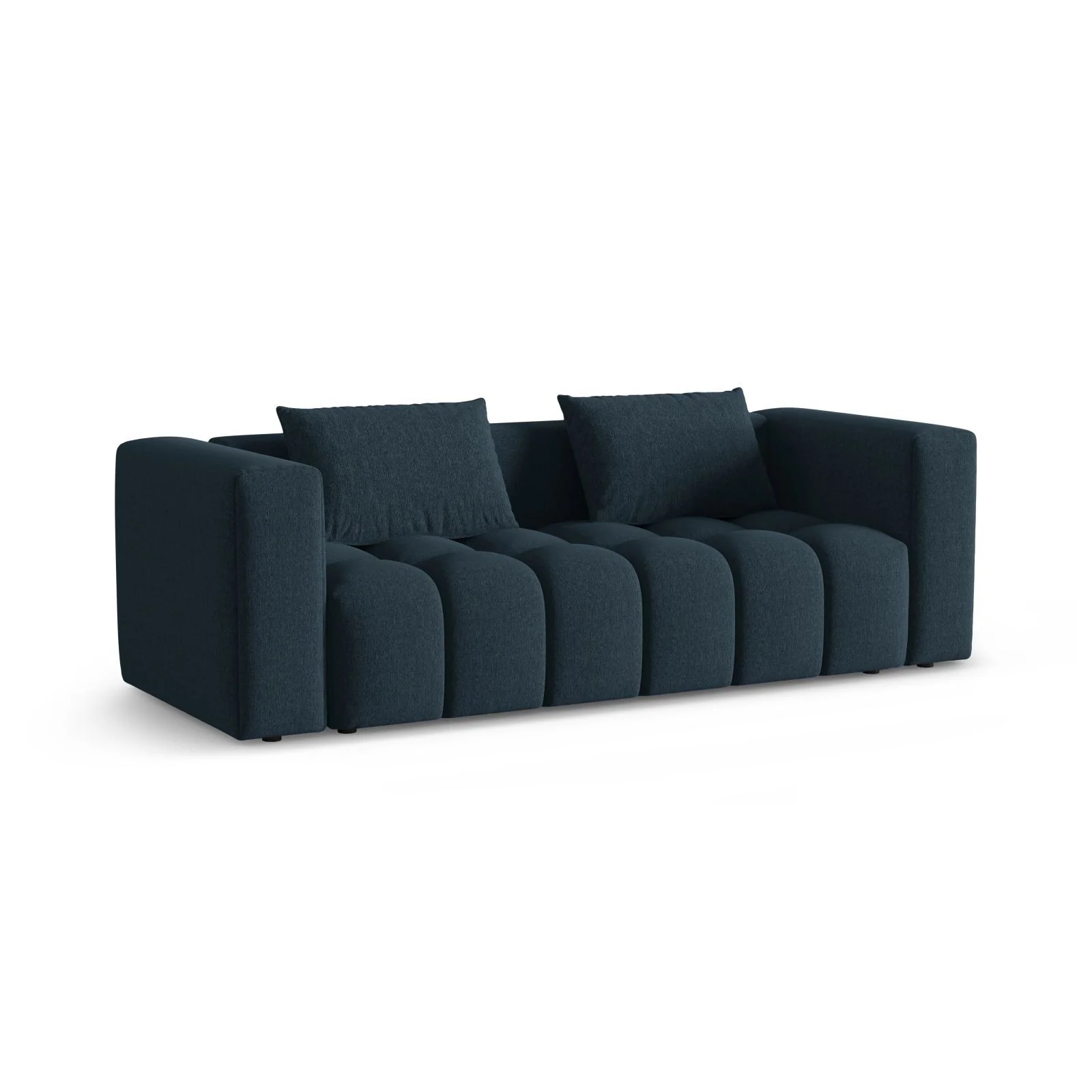 Verona Modulares 3-Sitzer Sofa aus Samt oder Strukturstoff, 252x98 cm - Image 123