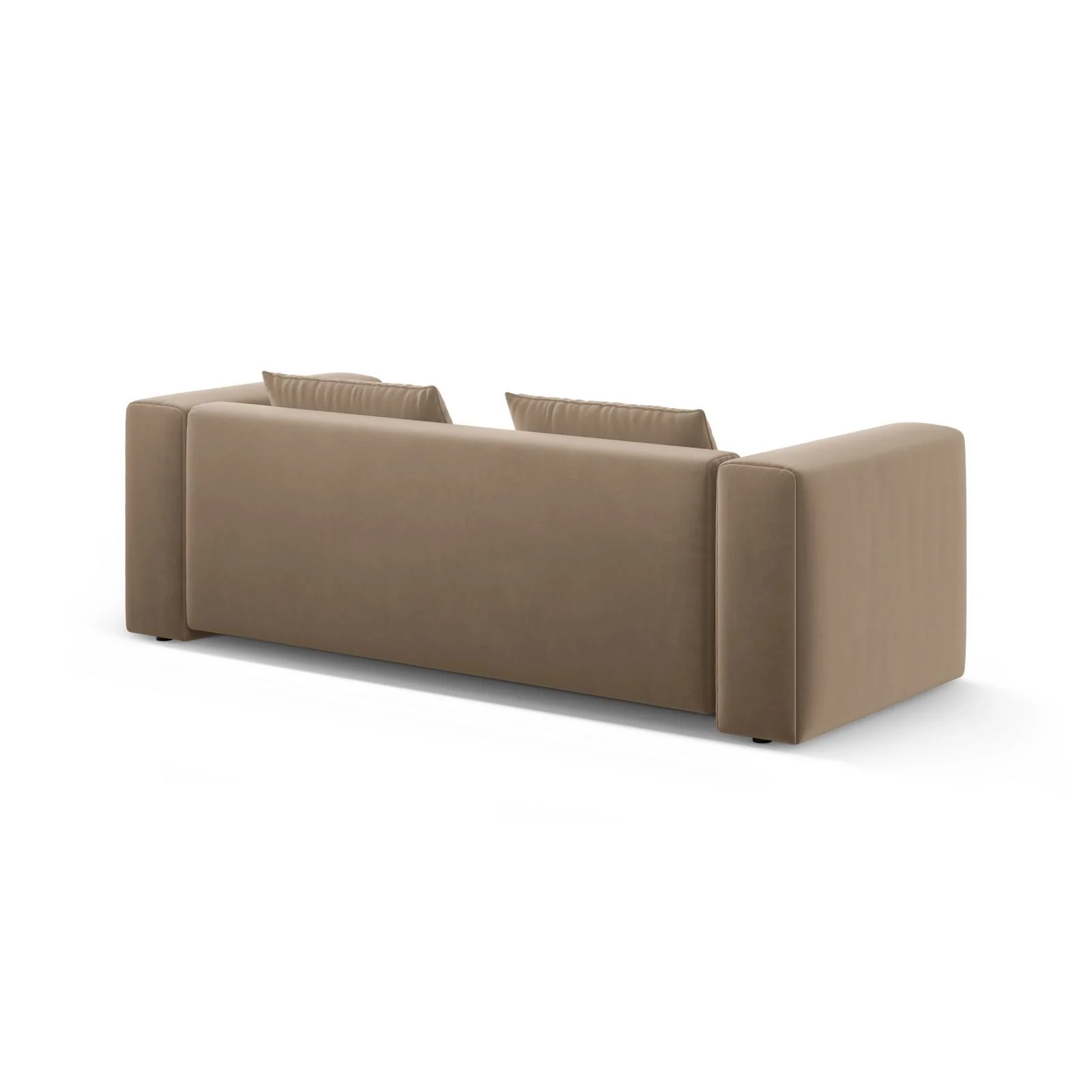 Verona Modulares 3-Sitzer Sofa aus Samt oder Strukturstoff, 252x98 cm - Image 23
