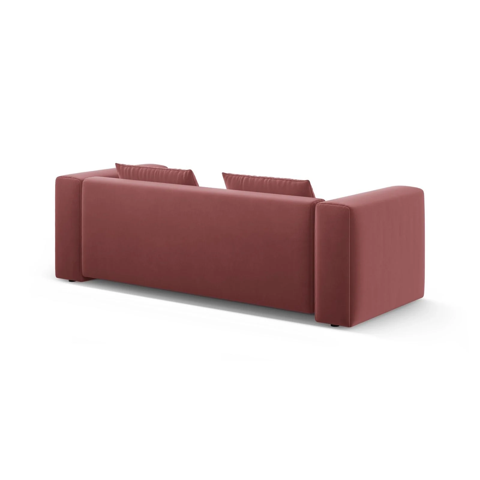 Verona Modulares 3-Sitzer Sofa aus Samt oder Strukturstoff, 252x98 cm - Image 39