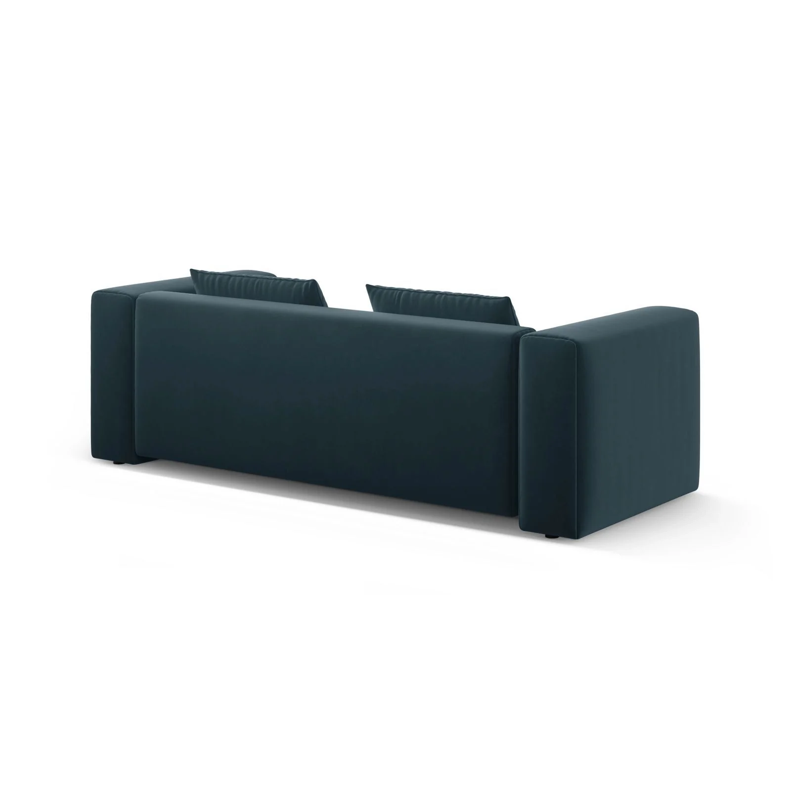 Verona Modulares 3-Sitzer Sofa aus Samt oder Strukturstoff, 252x98 cm - Image 47