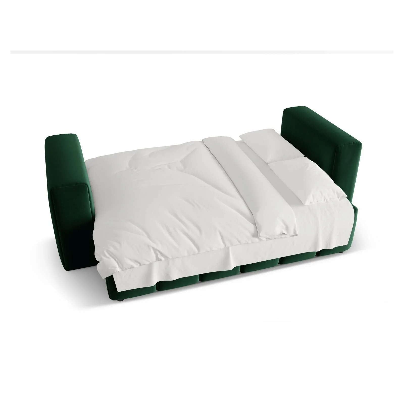 Verona Modulares 3-Sitzer Sofa aus Samt oder Strukturstoff, 252x98 cm - Image 62