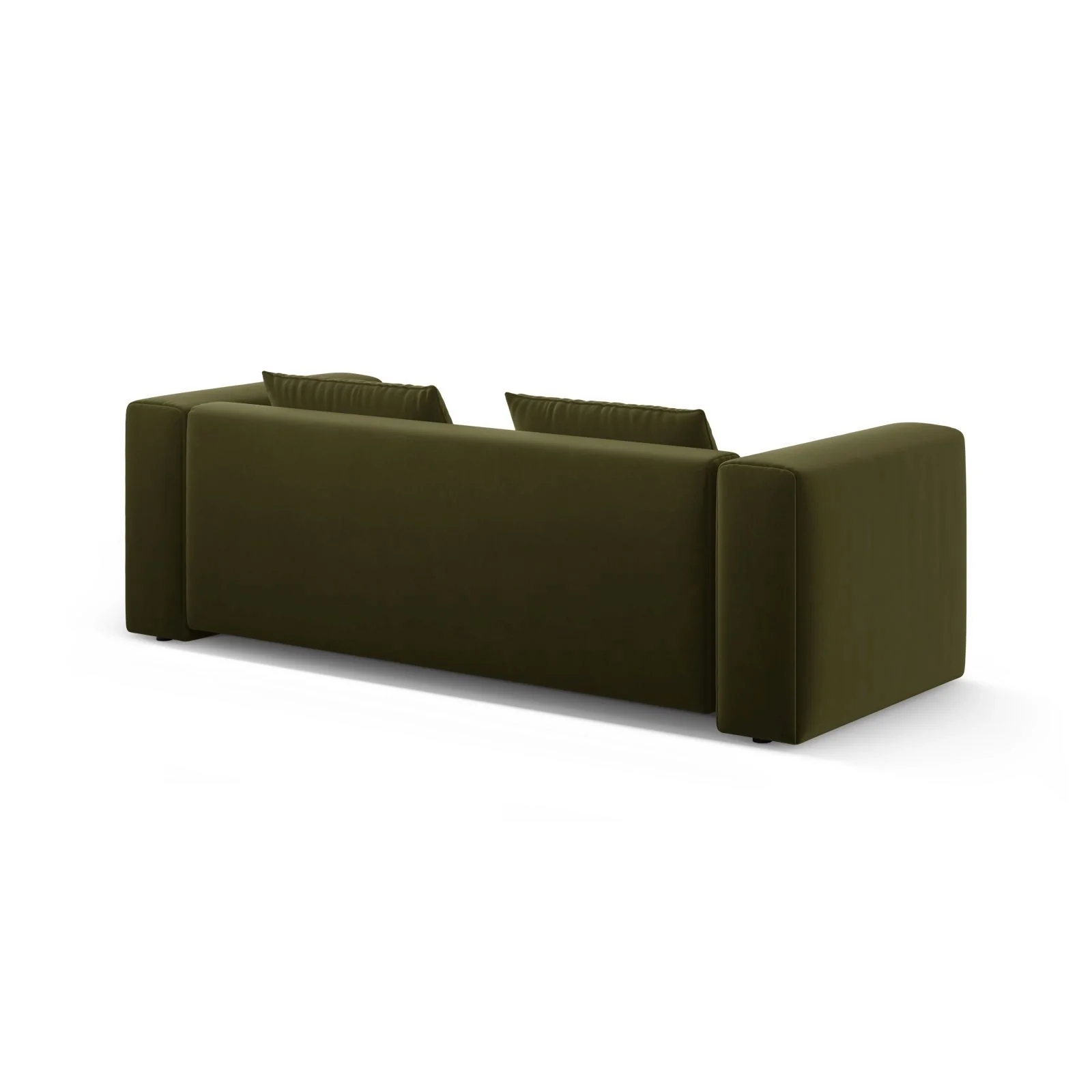 Verona Modulares 3-Sitzer Sofa aus Samt oder Strukturstoff, 252x98 cm - Image 71