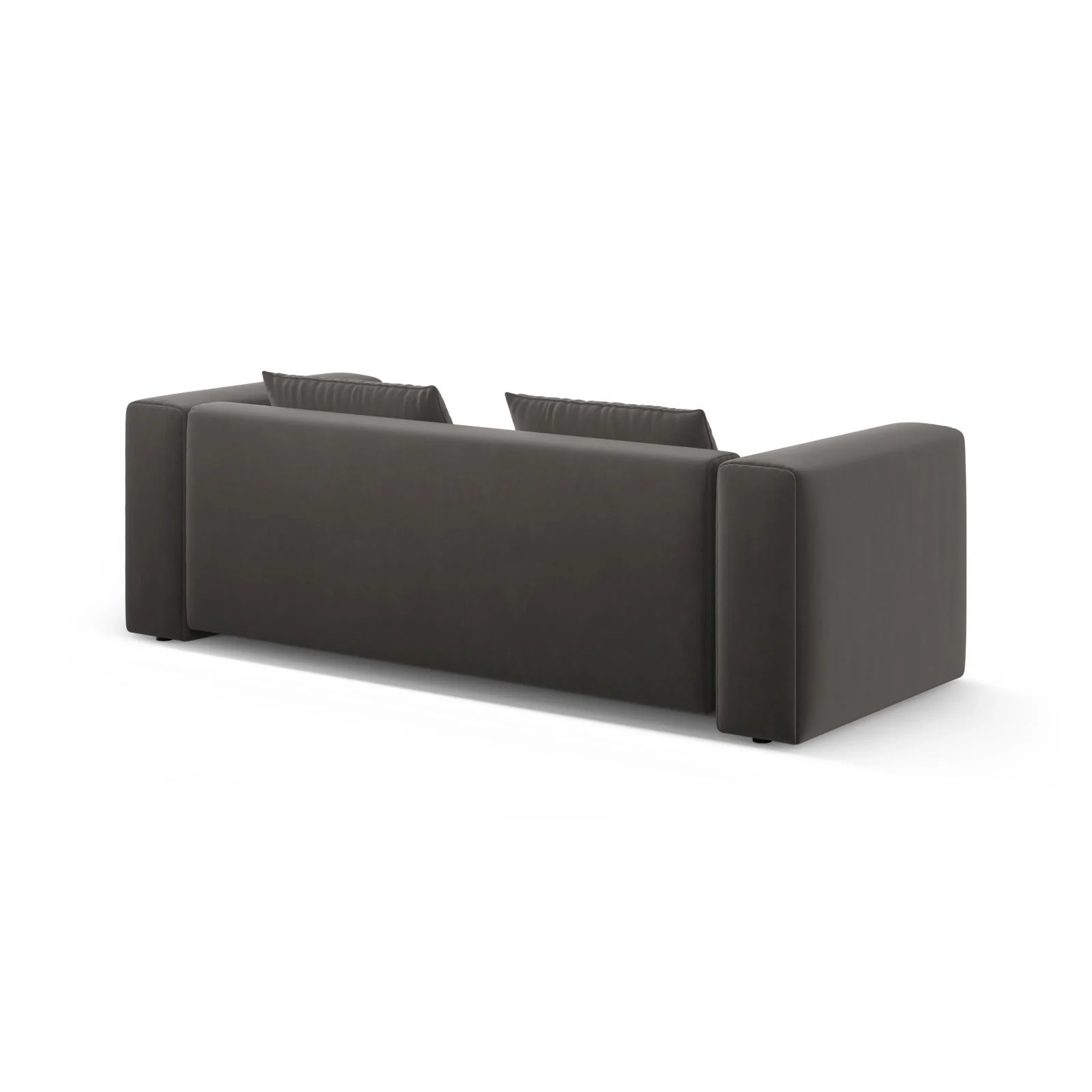 Verona Modulares 3-Sitzer Sofa aus Samt oder Strukturstoff, 252x98 cm - Image 79