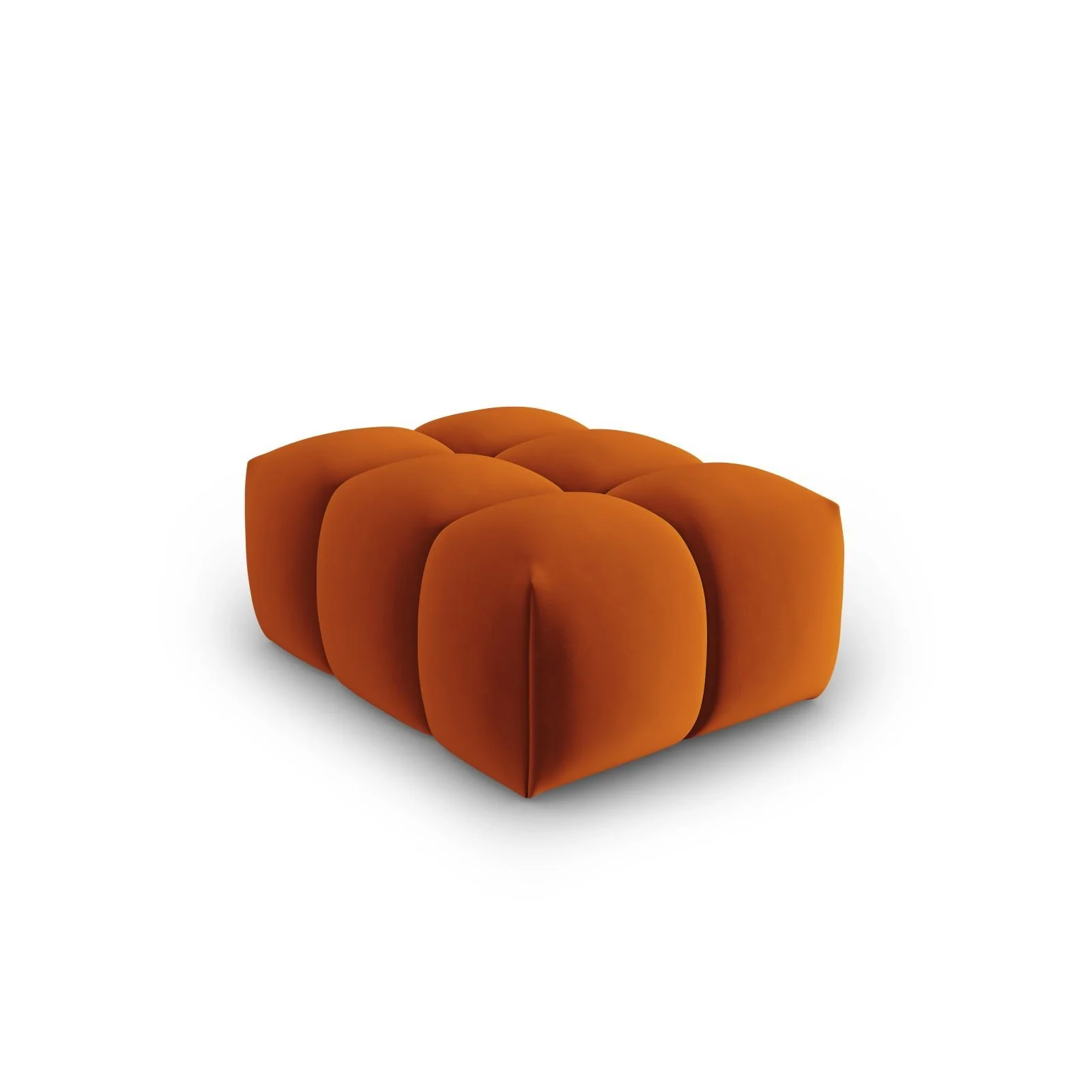 Verona Pouf aus Samt und Strukturstoff, 60x85 cm - Image 15