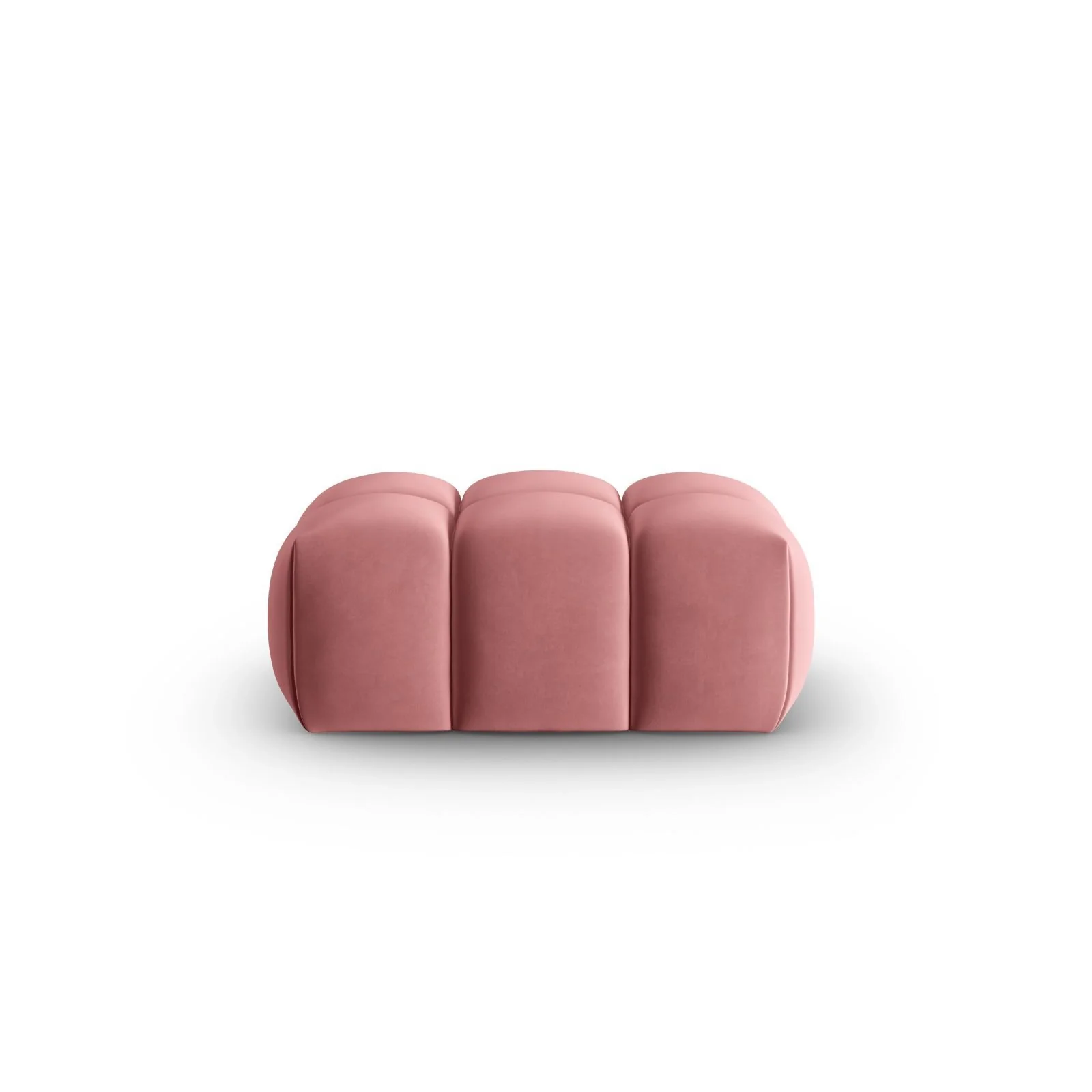 Verona Pouf aus Samt und Strukturstoff, 60x85 cm - Image 17