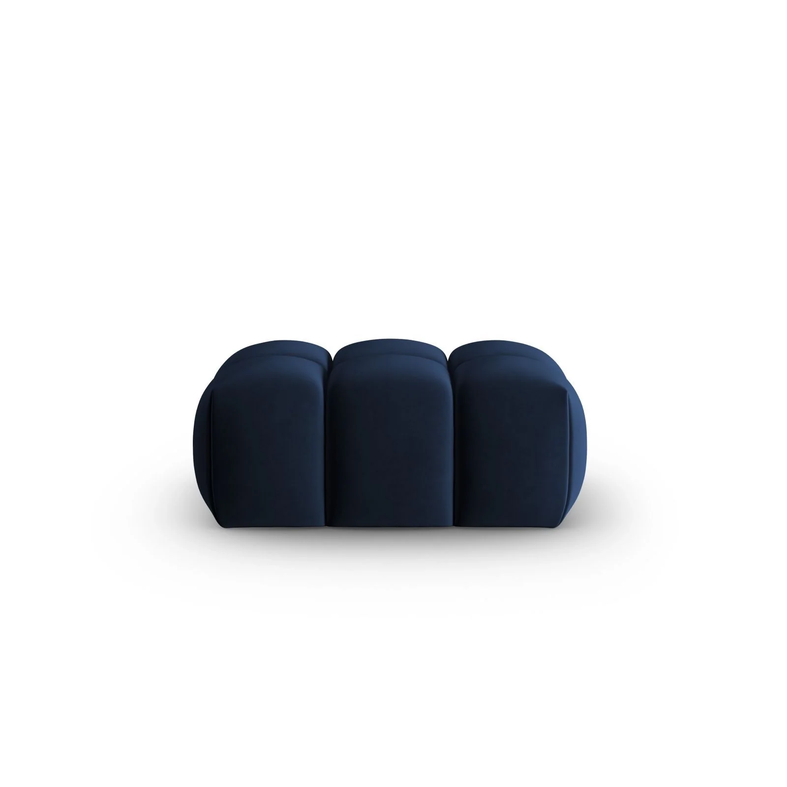 Verona Pouf aus Samt und Strukturstoff, 60x85 cm - Image 25