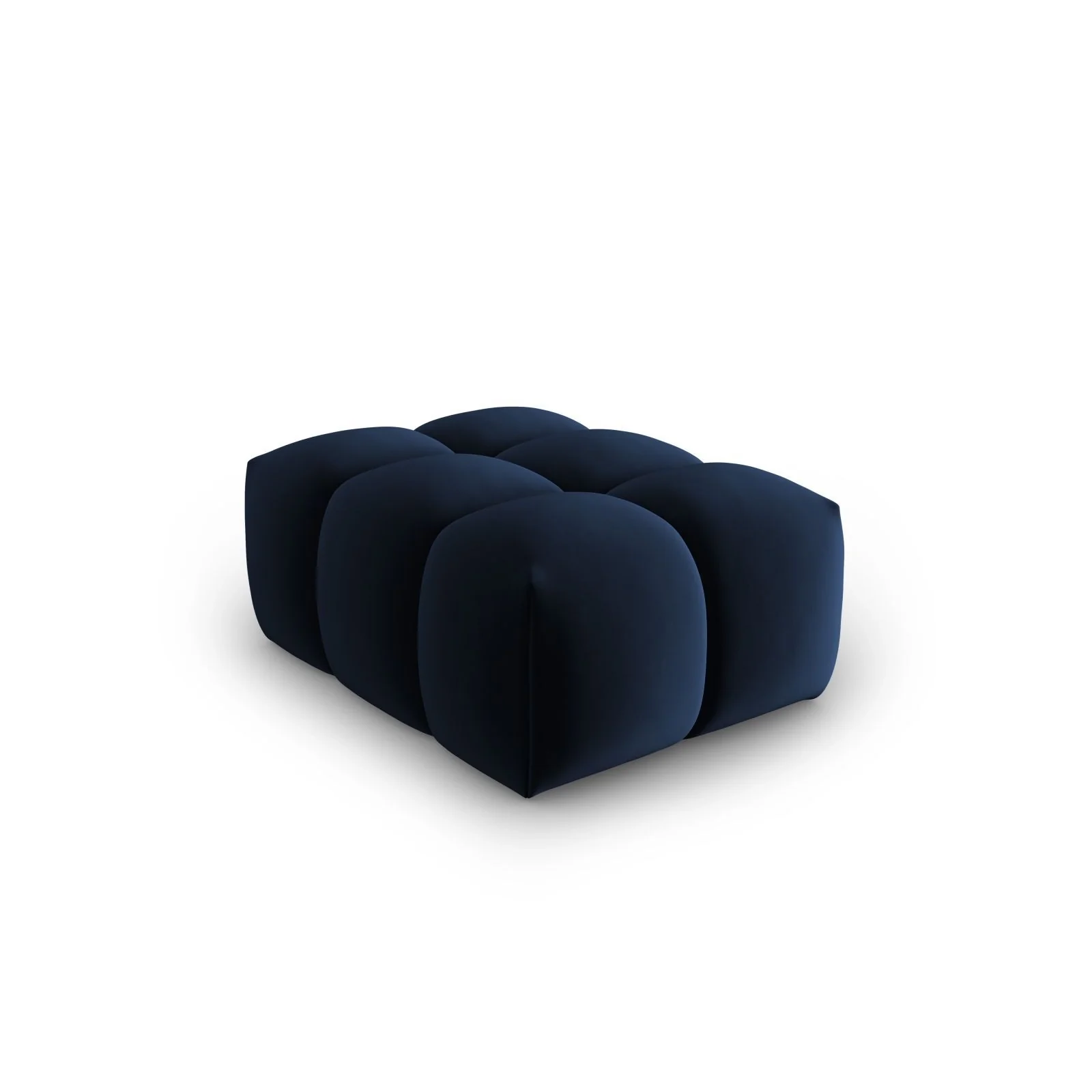 Verona Pouf aus Samt und Strukturstoff, 60x85 cm - Image 27