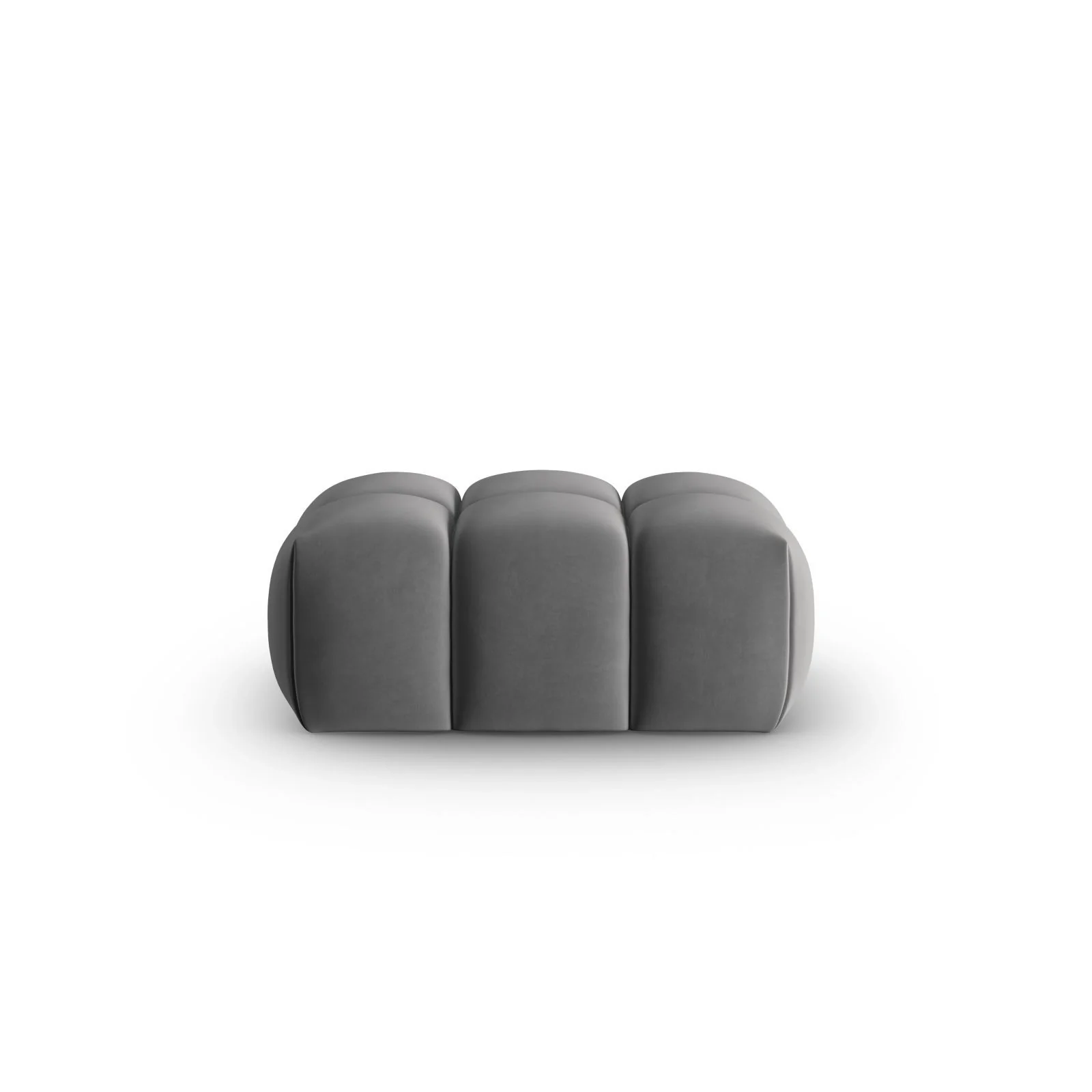 Verona Pouf aus Samt und Strukturstoff, 60x85 cm - Image 36