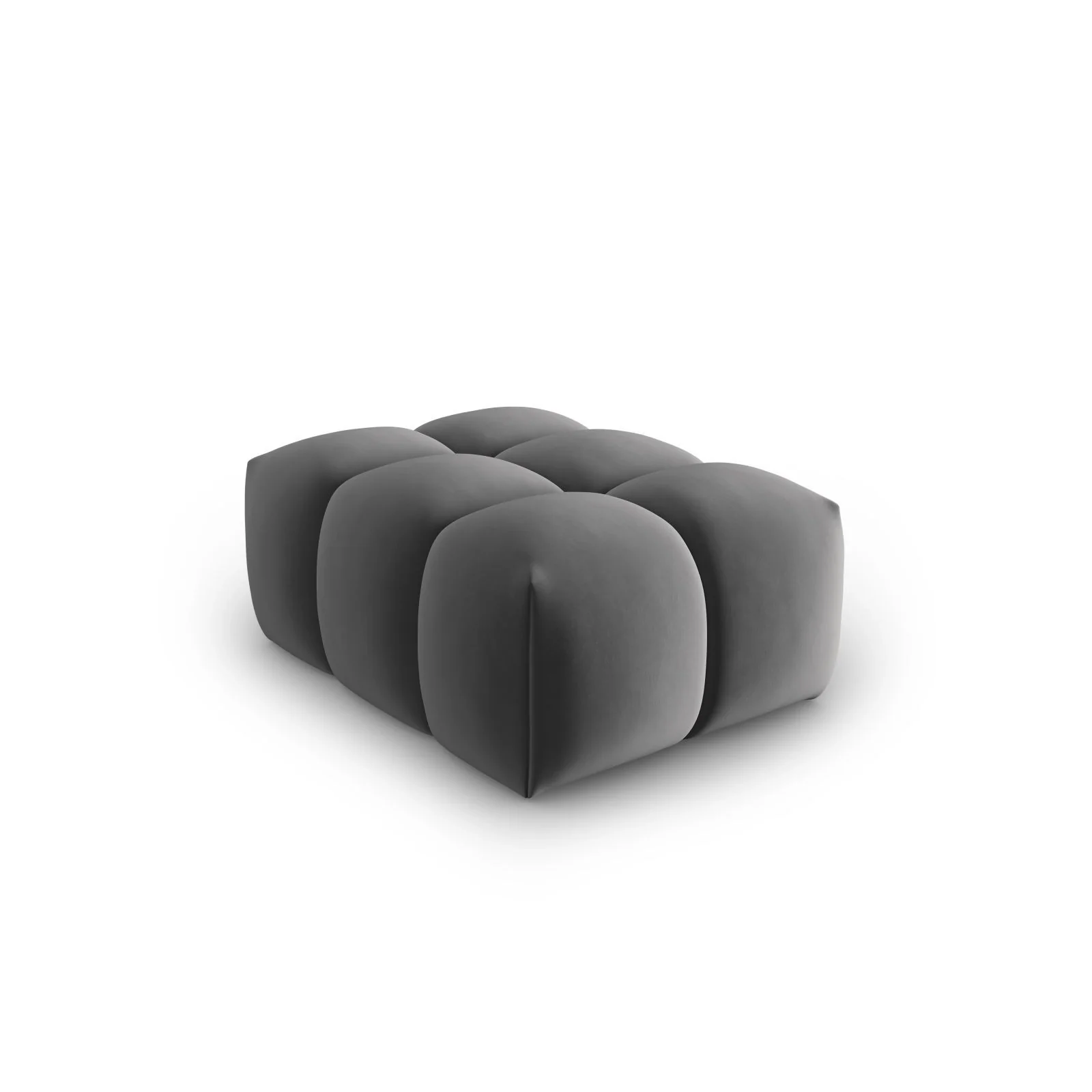 Verona Pouf aus Samt und Strukturstoff, 60x85 cm - Image 38