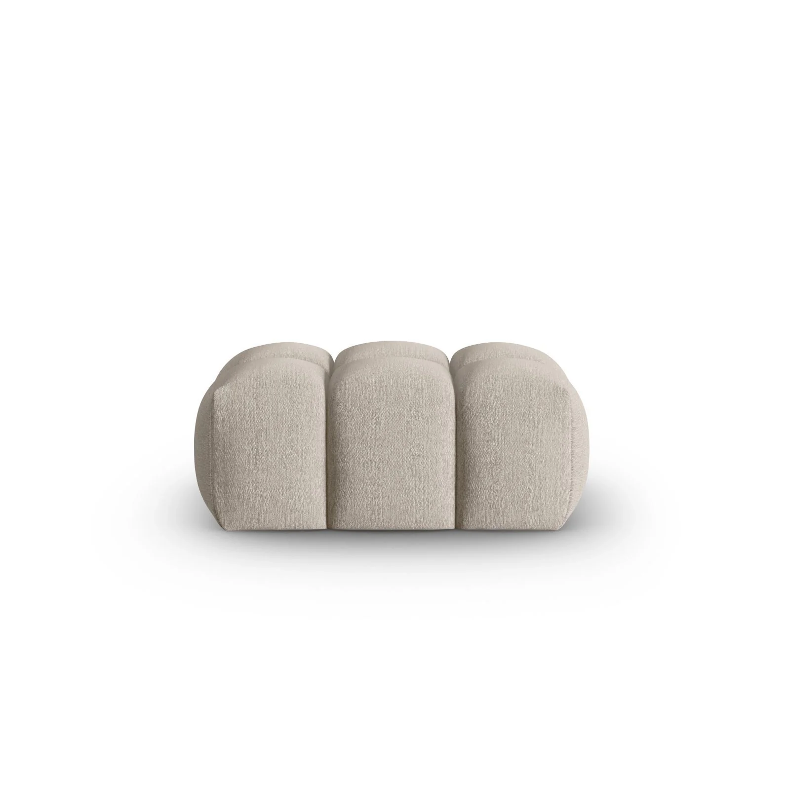Verona Pouf aus Samt und Strukturstoff, 60x85 cm - Image 44