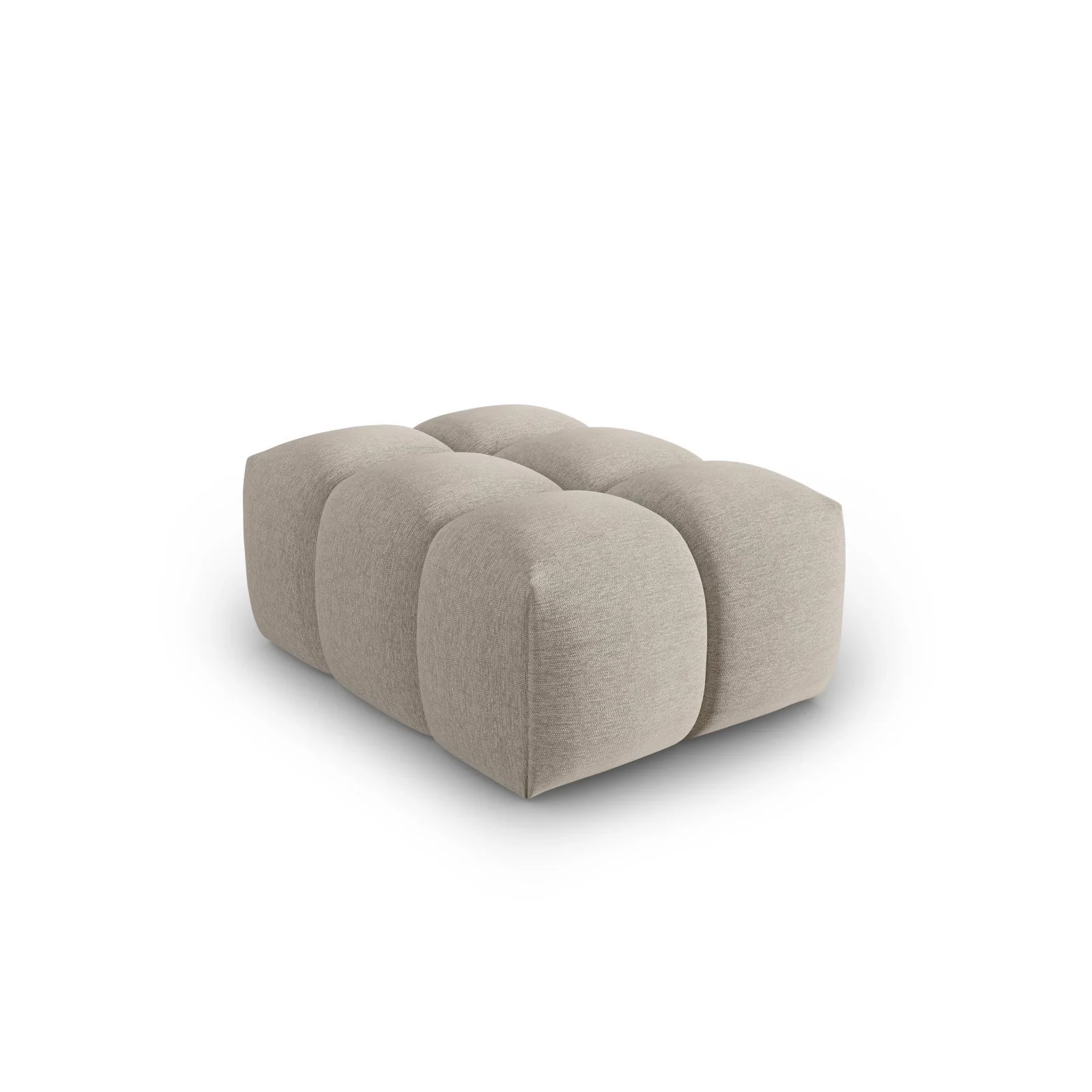 Verona Pouf aus Samt und Strukturstoff, 60x85 cm - Image 46