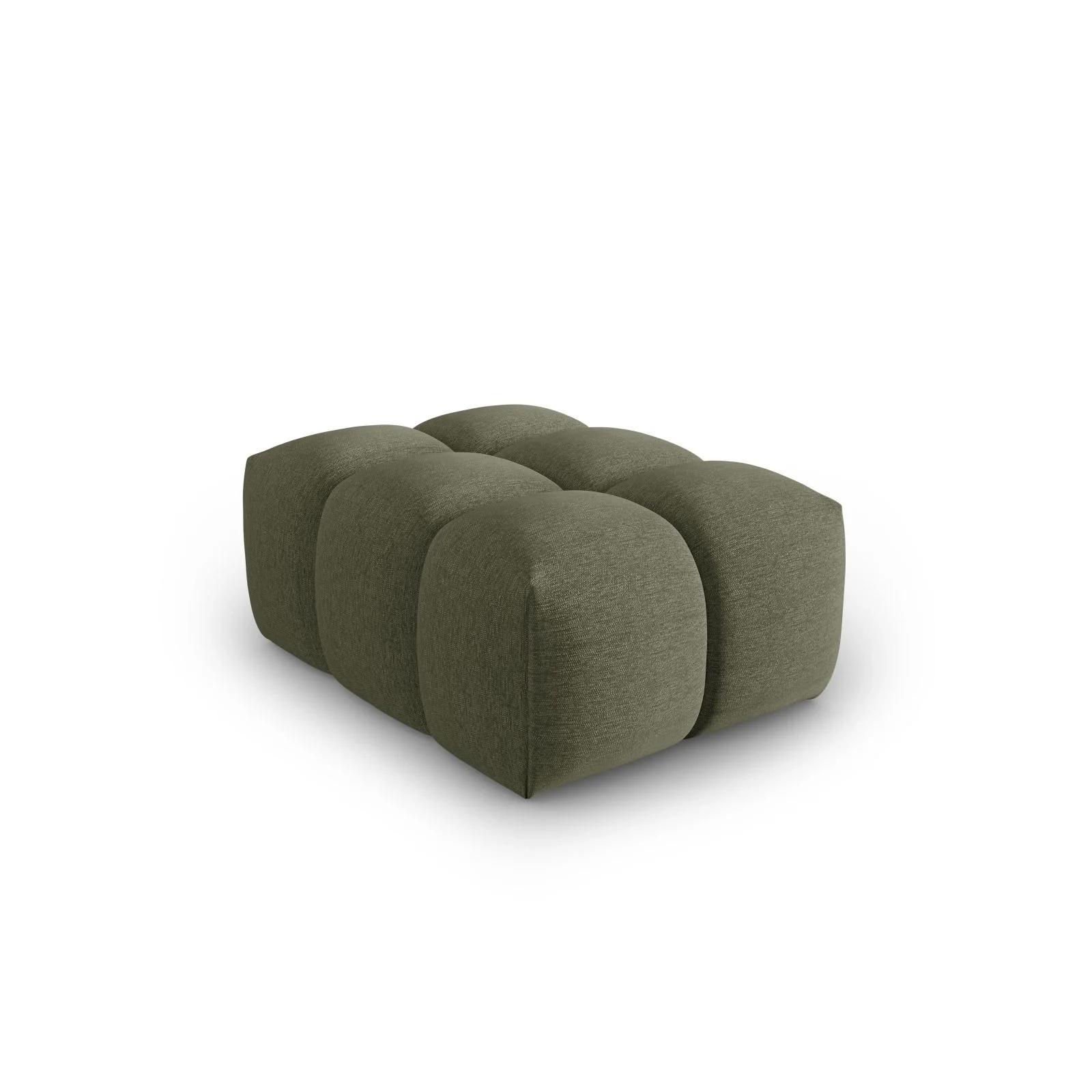 Verona Pouf aus Samt und Strukturstoff, 60x85 cm - Image 50