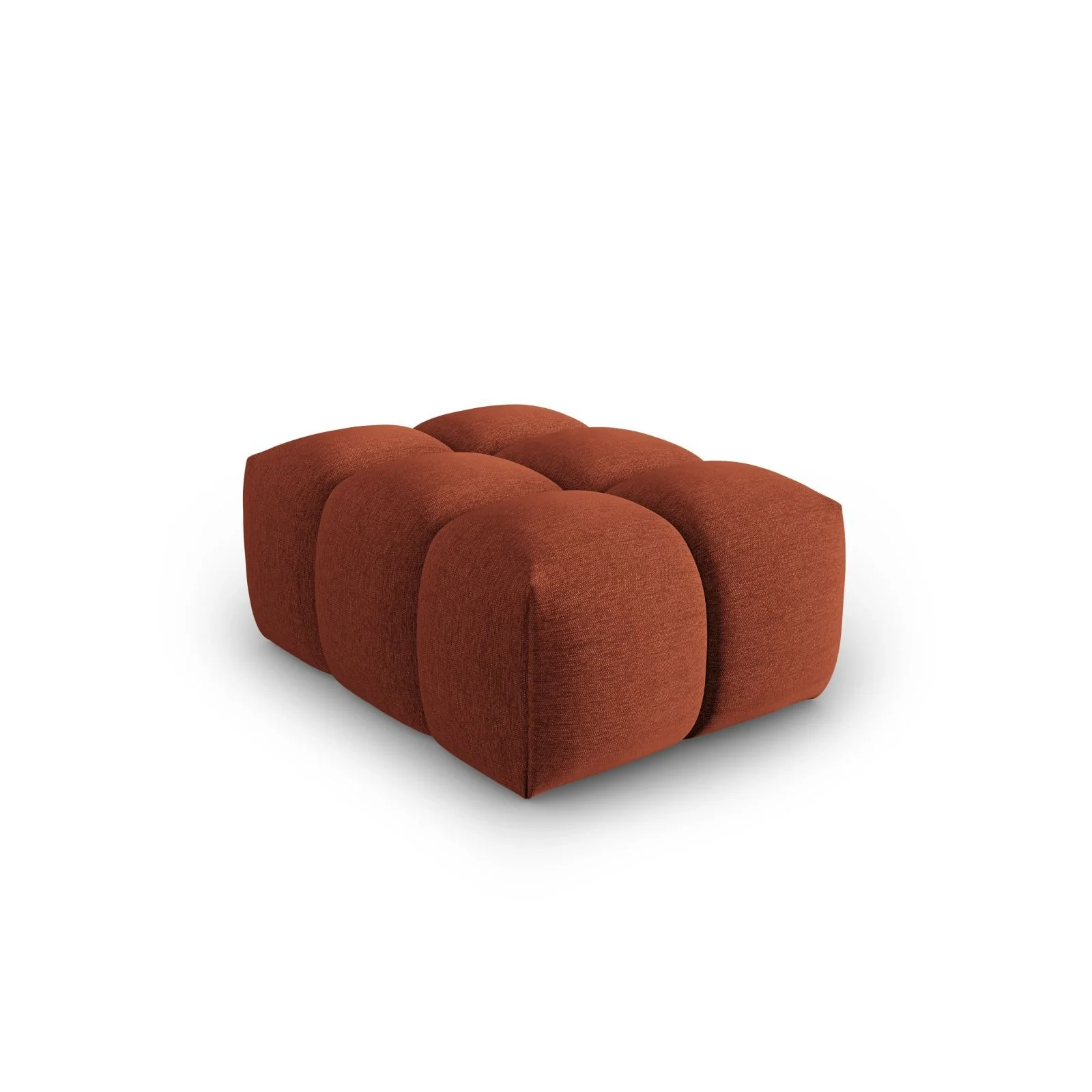 Verona Pouf aus Samt und Strukturstoff, 60x85 cm - Image 54