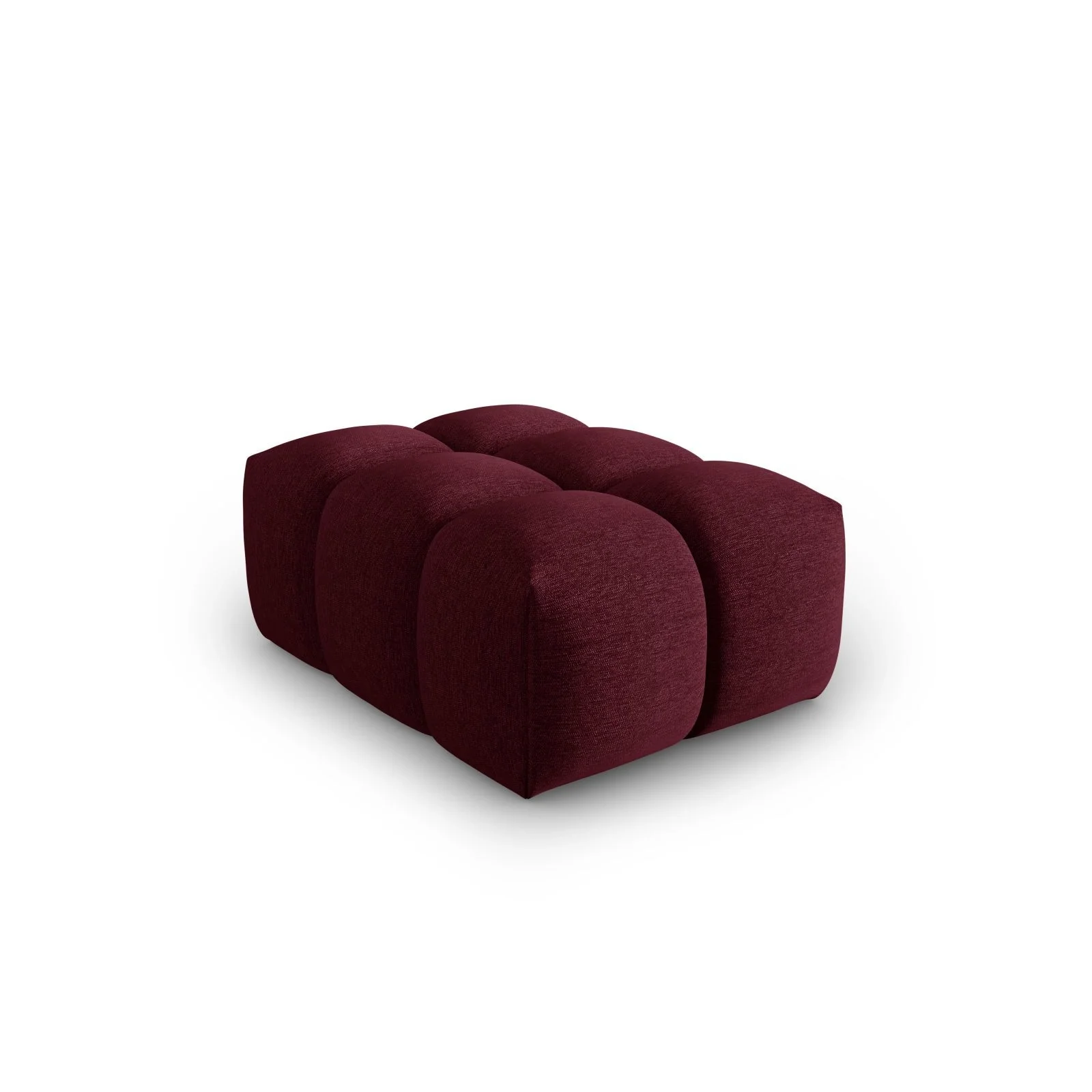 Verona Pouf aus Samt und Strukturstoff, 60x85 cm - Image 66