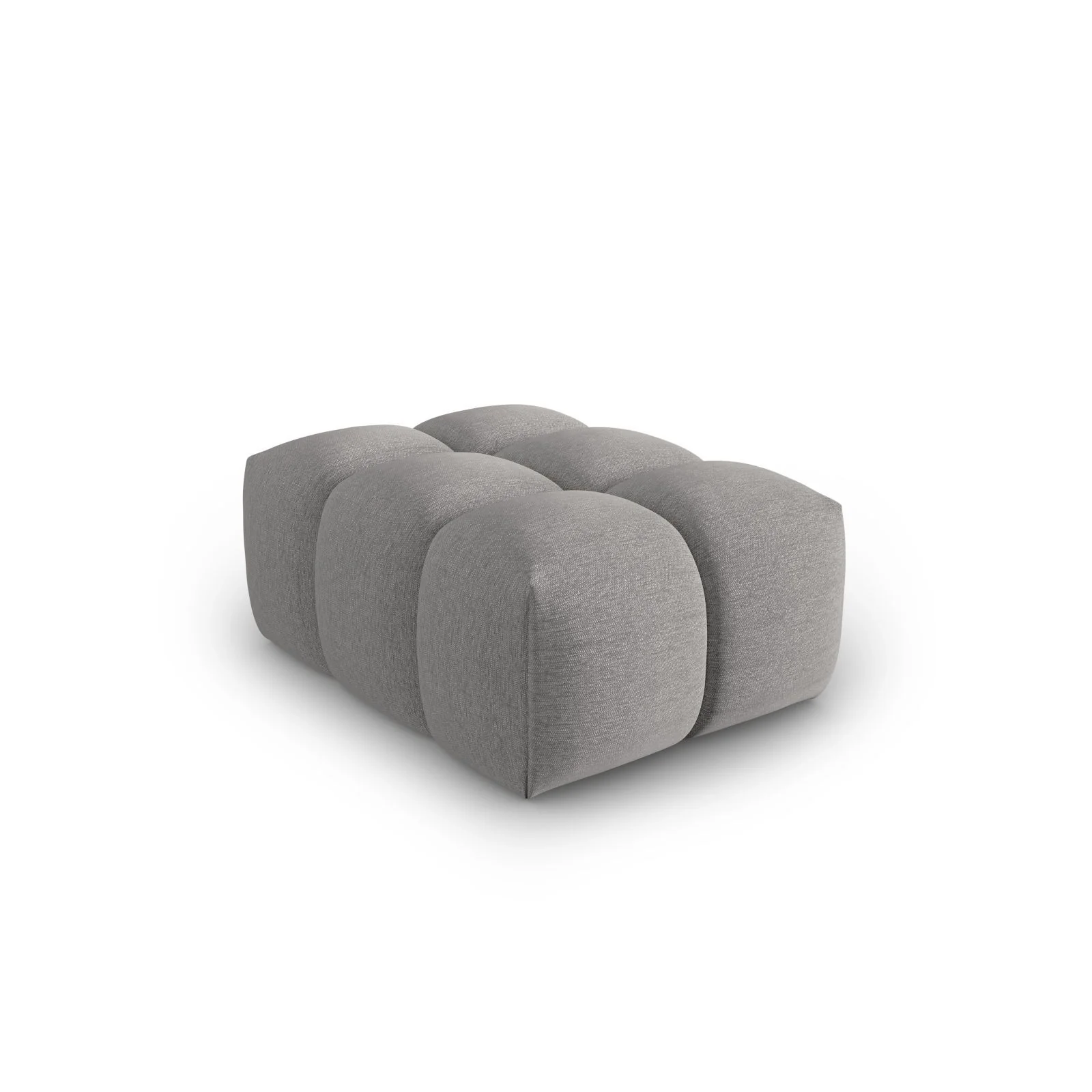 Verona Pouf aus Samt und Strukturstoff, 60x85 cm - Image 70