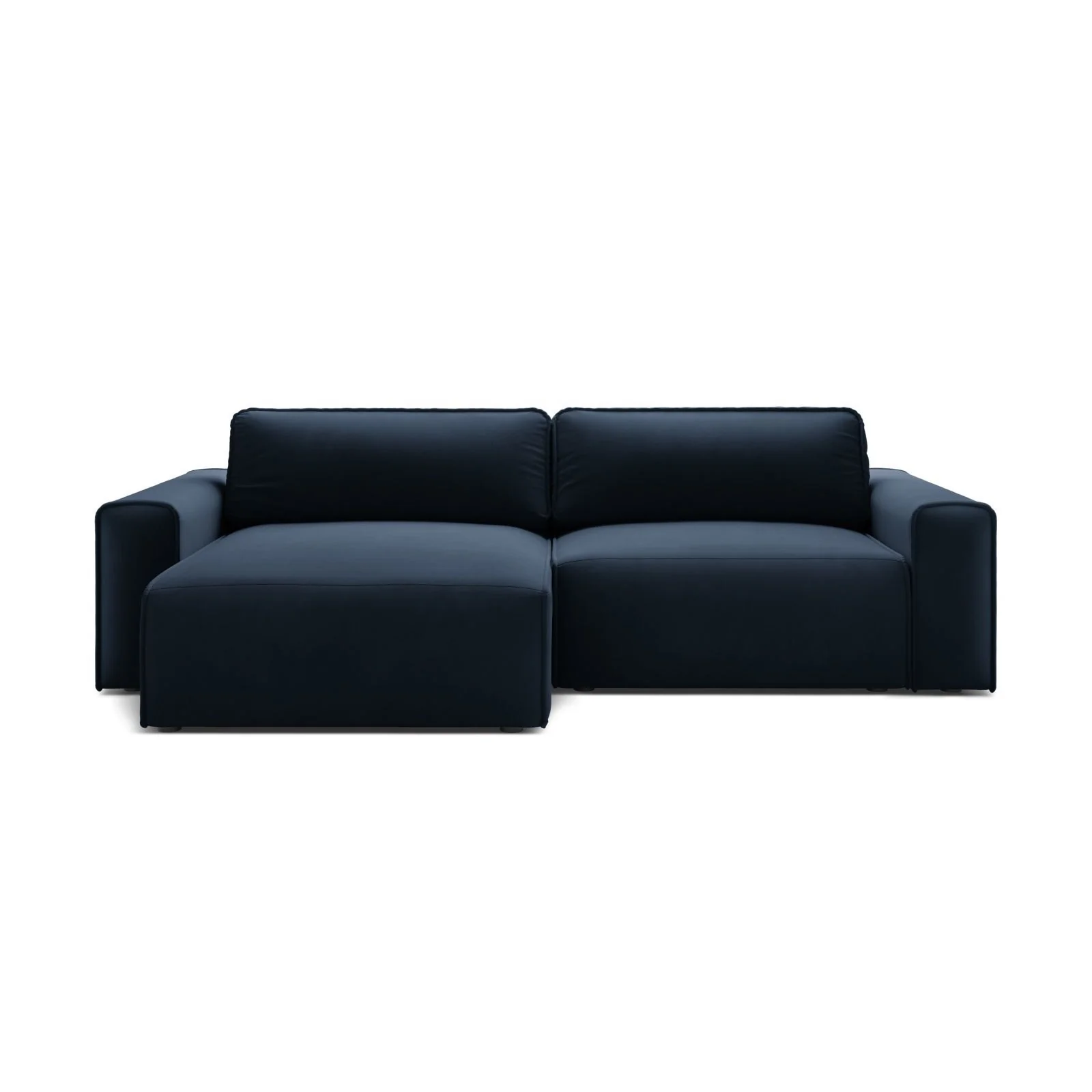 Victor 3-Sitzer Ecksofa, Linke Seite, ausziehbar mit Schlaffunktion und Bettkasten, aus Samt oder Strukturstoff, 246x148 cm - Image 105