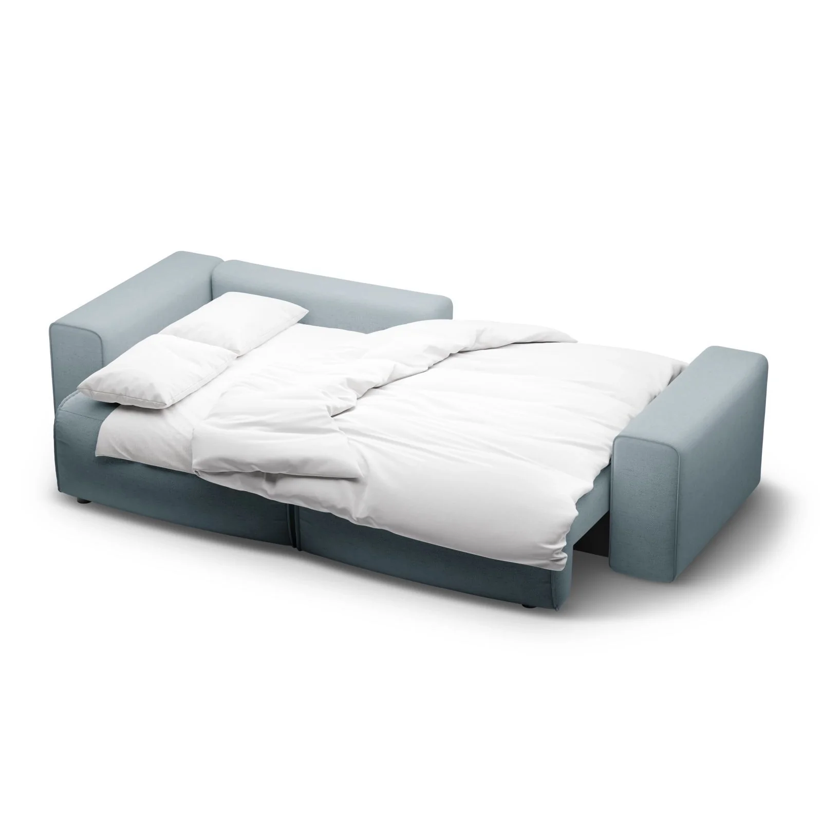 Victor 3-Sitzer Ecksofa, Linke Seite, ausziehbar mit Schlaffunktion und Bettkasten, aus Samt oder Strukturstoff, 246x148 cm - Image 38