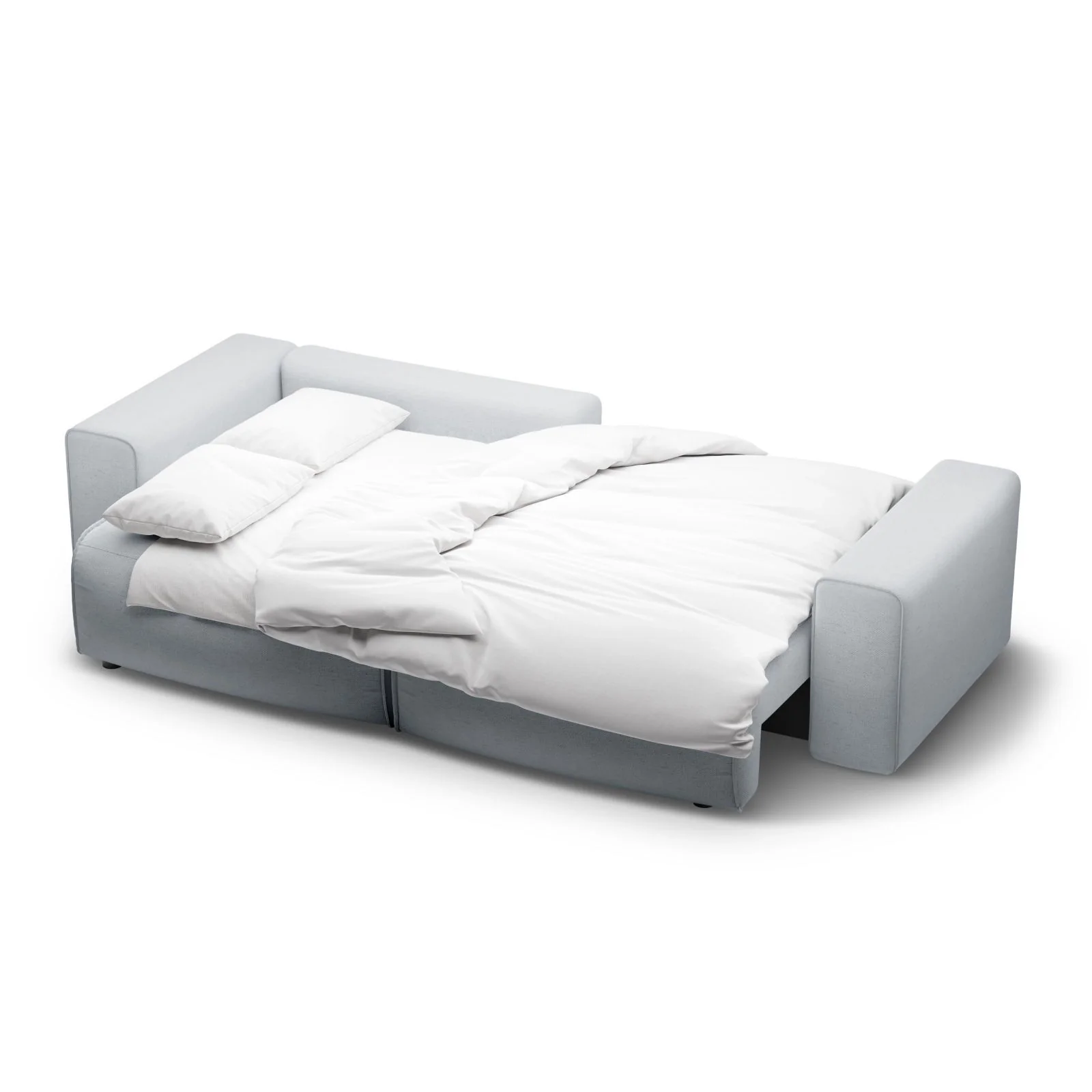 Victor 3-Sitzer Ecksofa, Linke Seite, ausziehbar mit Schlaffunktion und Bettkasten, aus Samt oder Strukturstoff, 246x148 cm - Image 46