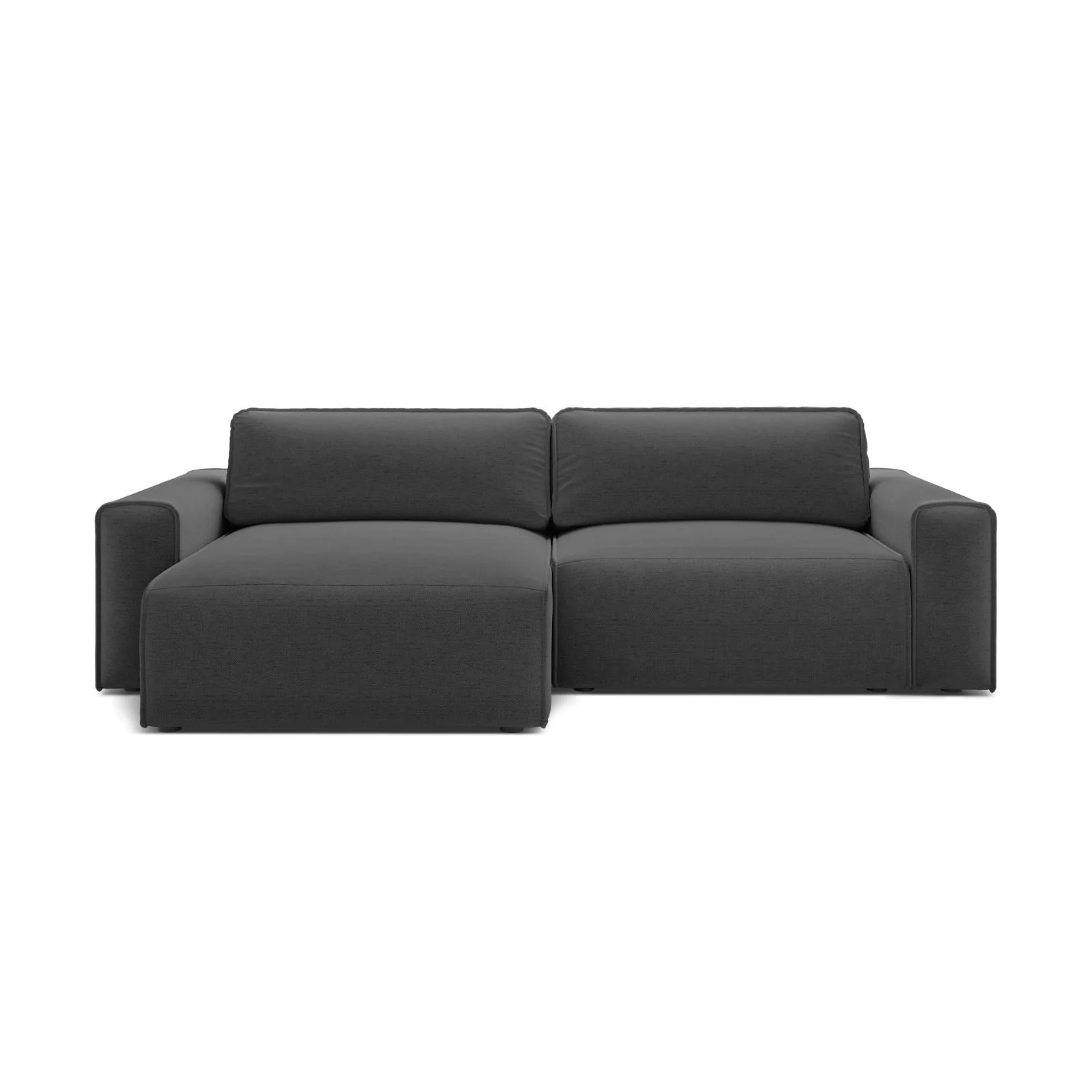 Victor 3-Sitzer Ecksofa, Linke Seite, ausziehbar mit Schlaffunktion und Bettkasten, aus Samt oder Strukturstoff, 246x148 cm - Image 49