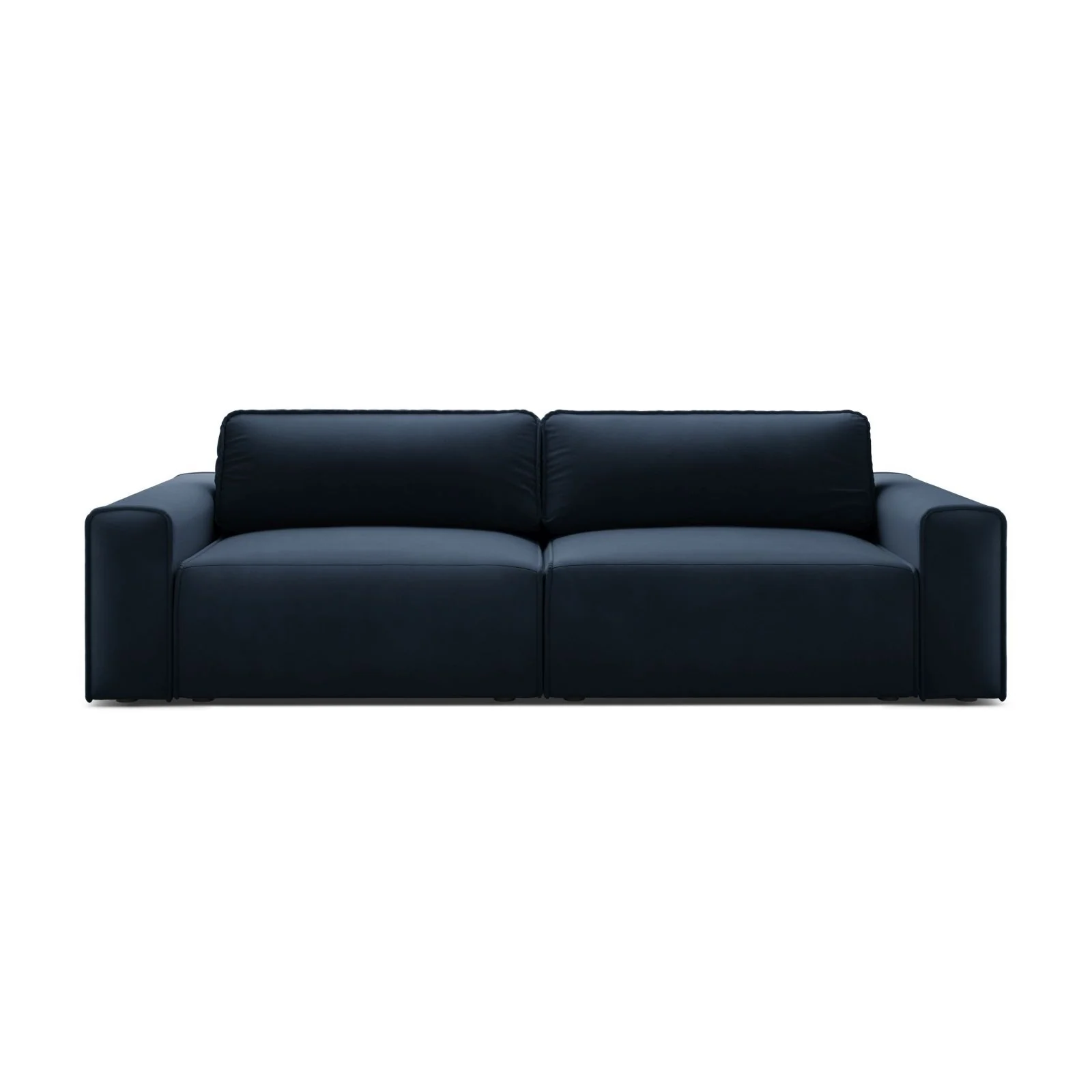 Victor 3-Sitzer Sofa, ausklappbar, mit Schlaffunktion und Bettkasten, aus Samt oder Strukturstoff, 246x100 cm - Image 107