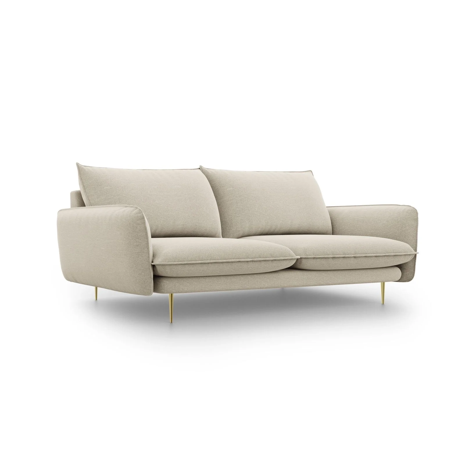 Vienna 3-Sitzer Sofa aus Samt, Boucle oder Strukturstoff, 200x92x95 cm - Image 118