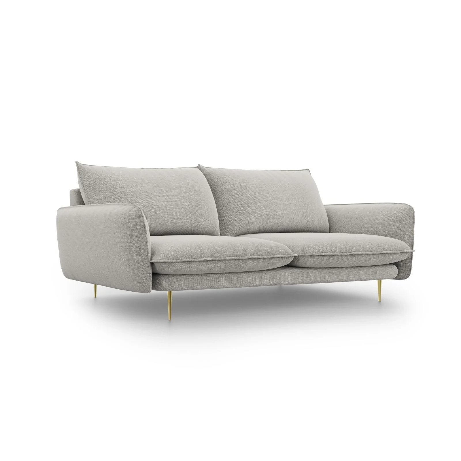 Vienna 3-Sitzer Sofa aus Samt, Boucle oder Strukturstoff, 200x92x95 cm - Image 123