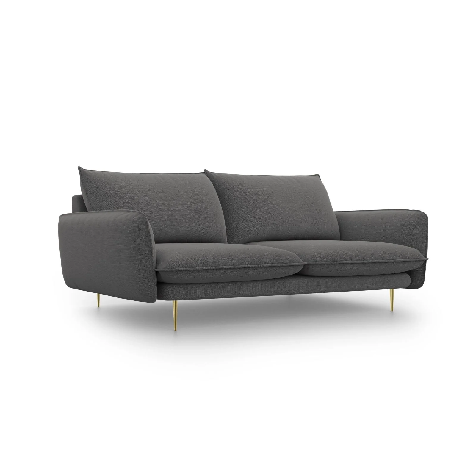Vienna 3-Sitzer Sofa aus Samt, Boucle oder Strukturstoff, 200x92x95 cm - Image 128
