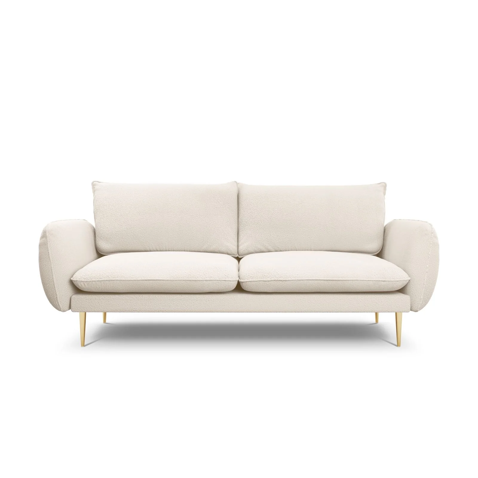 Vienna 3-Sitzer Sofa aus Samt, Boucle oder Strukturstoff, 200x92x95 cm - Image 153