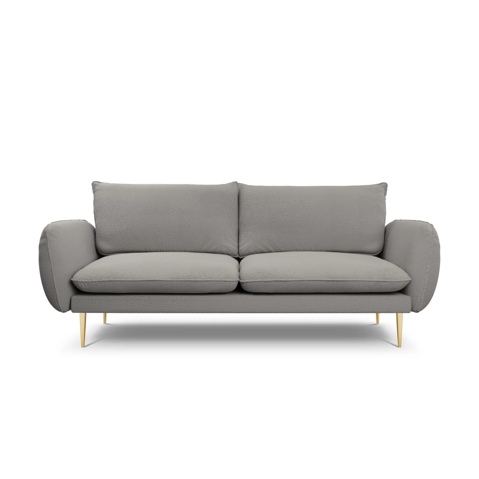 Vienna 3-Sitzer Sofa aus Samt, Boucle oder Strukturstoff, 200x92x95 cm - Image 161