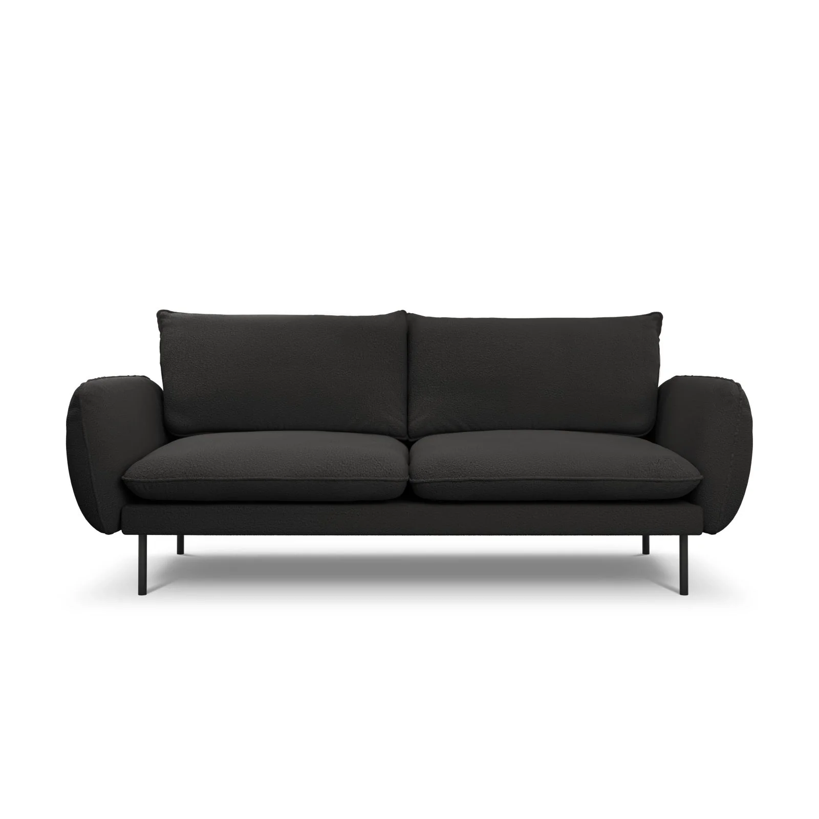 Vienna 3-Sitzer Sofa aus Samt, Boucle oder Strukturstoff, 200x92x95 cm - Image 191