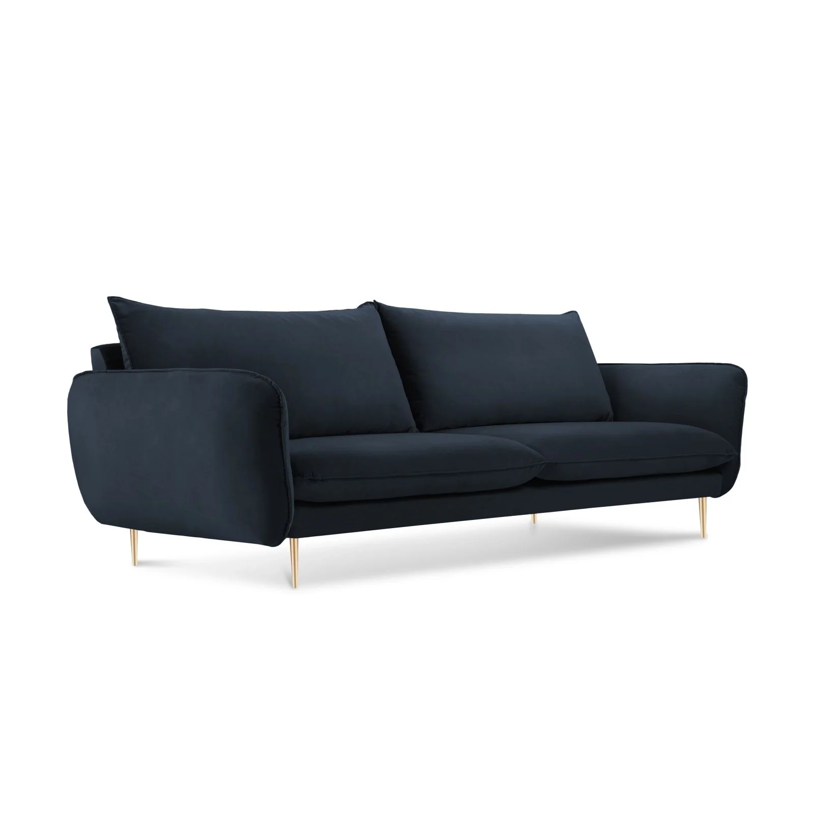 Vienna 3-Sitzer Sofa aus Samt, Boucle oder Strukturstoff, 200x92x95 cm - Image 22