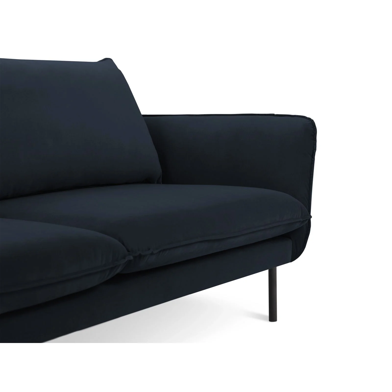 Vienna 3-Sitzer Sofa aus Samt, Boucle oder Strukturstoff, 200x92x95 cm - Image 81