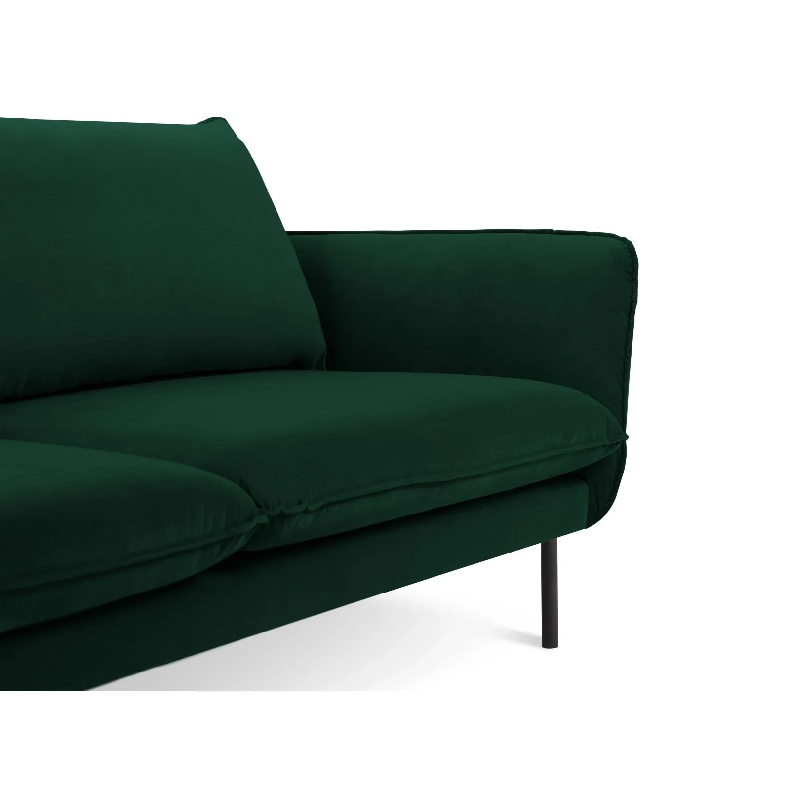 Vienna 3-Sitzer Sofa aus Samt, Boucle oder Strukturstoff, 200x92x95 cm - Image 88