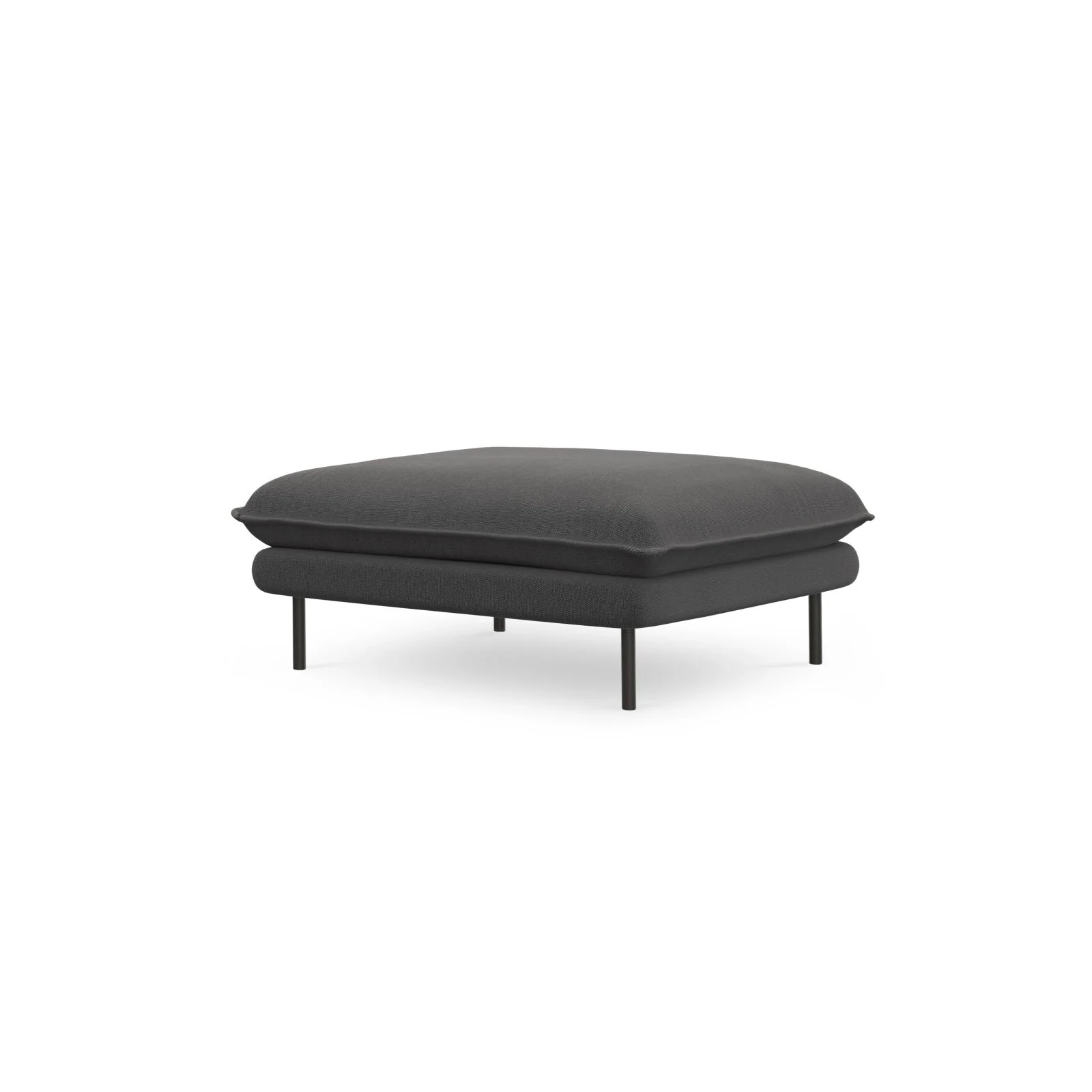 Vienna Pouf aus Samt, Boucle oder Strukturstoff, 93x73x43 cm - Image 103
