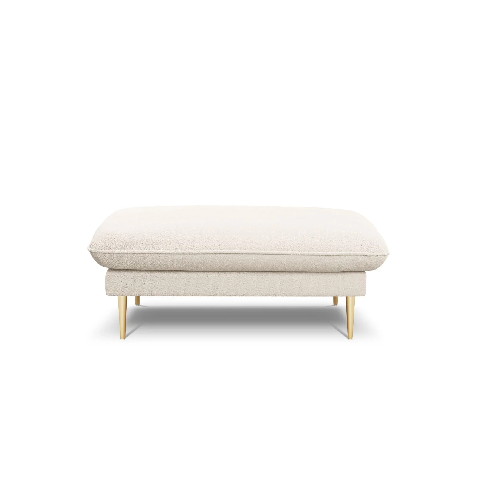 Vienna Pouf aus Samt, Boucle oder Strukturstoff, 93x73x43 cm - Image 105