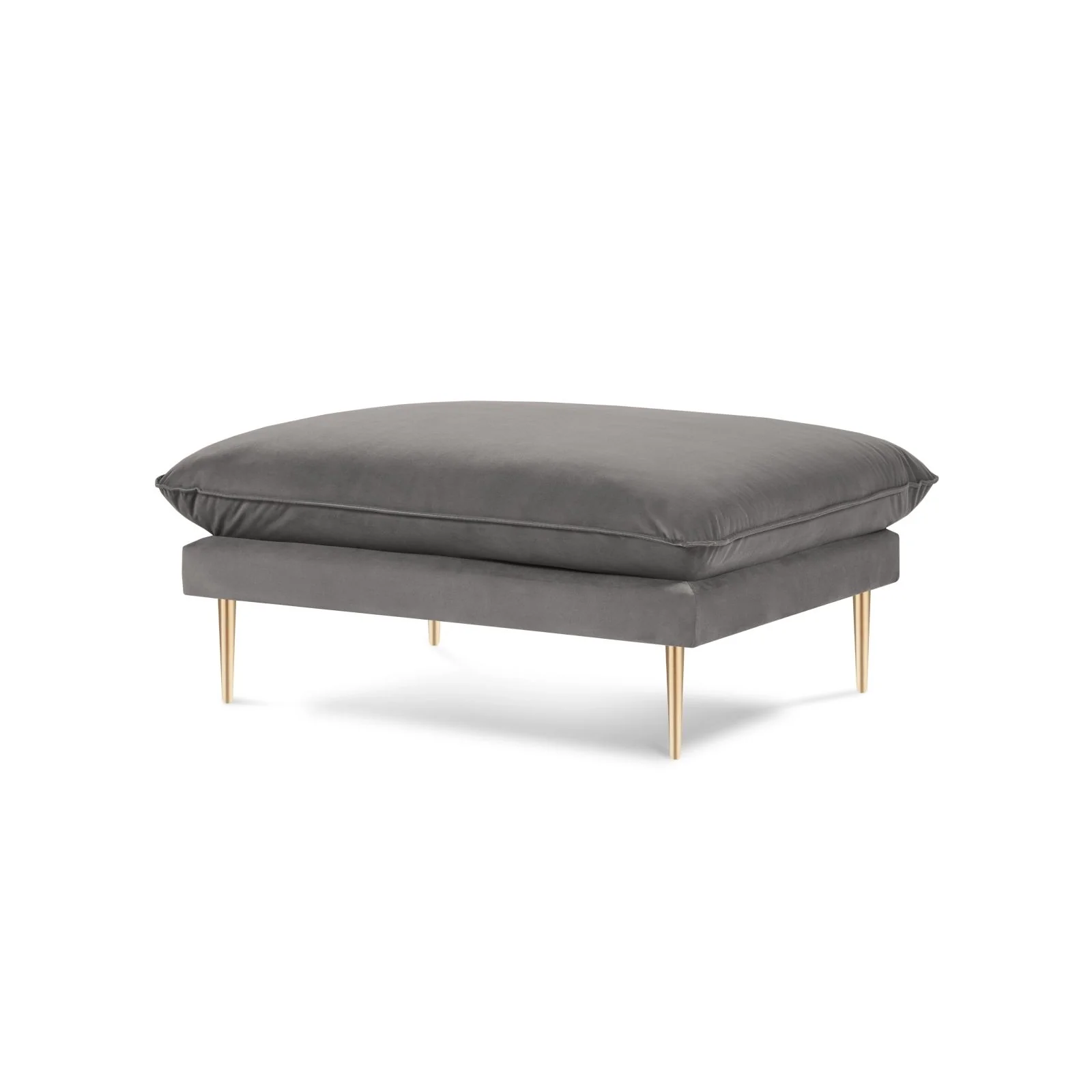 Vienna Pouf aus Samt, Boucle oder Strukturstoff, 93x73x43 cm - Image 23