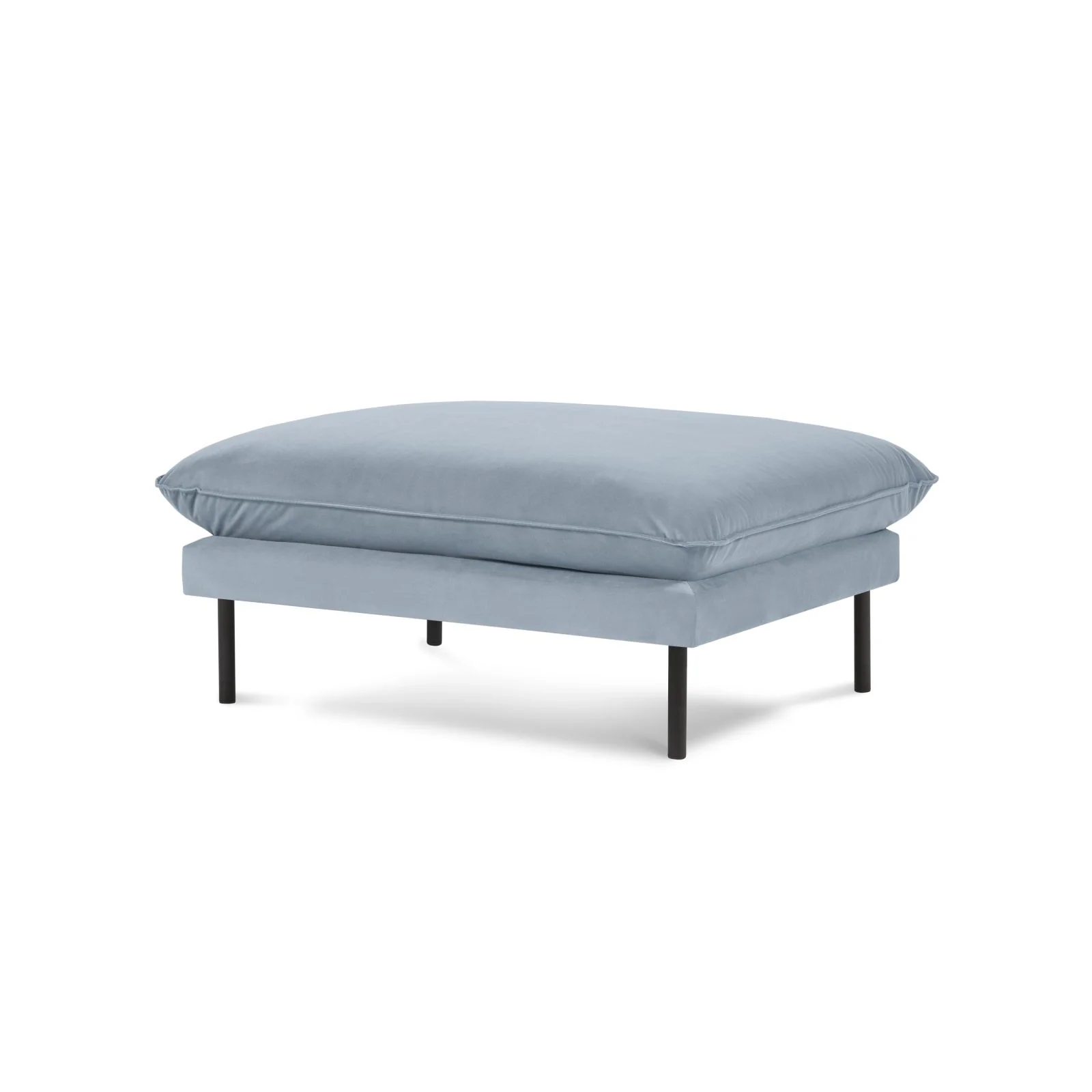 Vienna Pouf aus Samt, Boucle oder Strukturstoff, 93x73x43 cm - Image 39