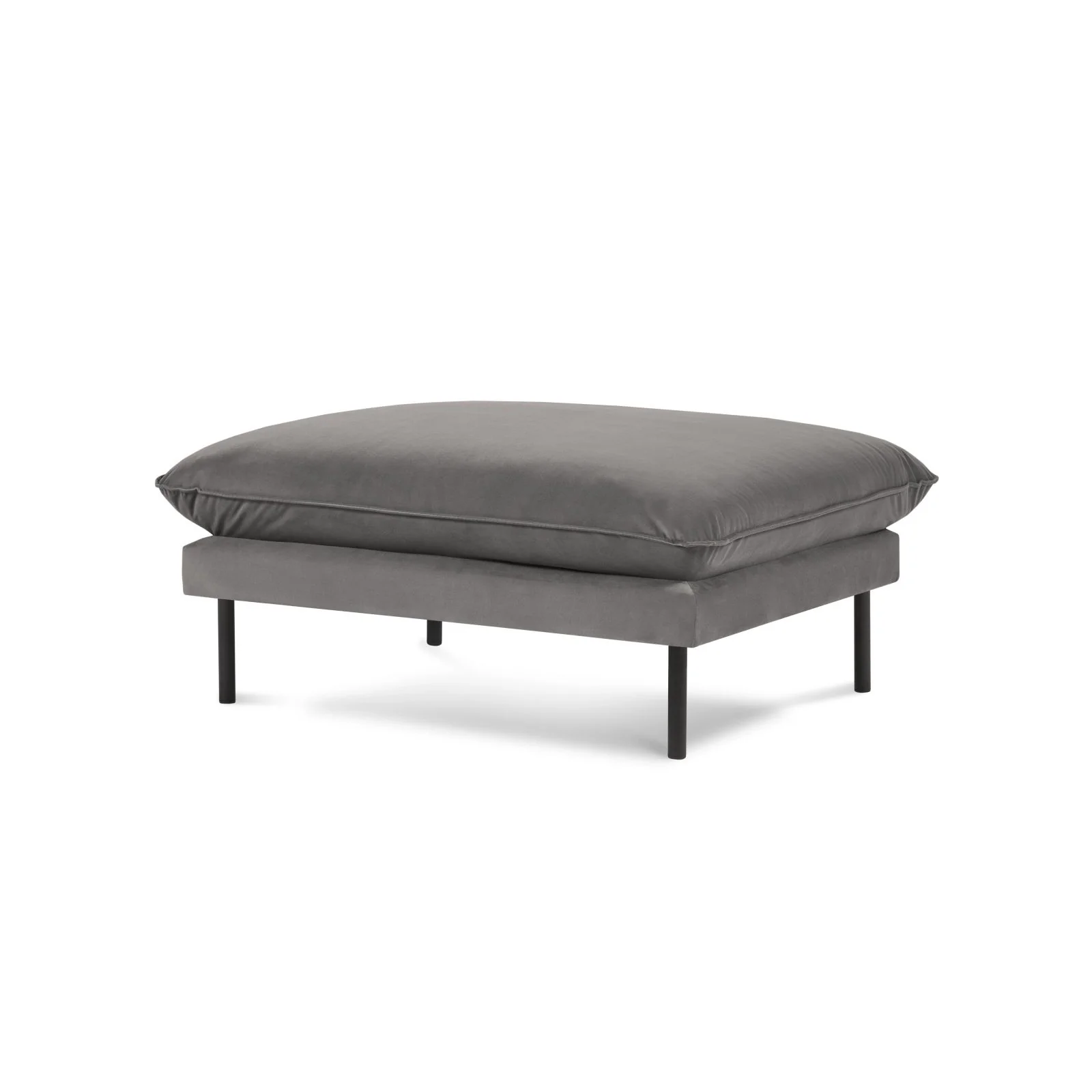 Vienna Pouf aus Samt, Boucle oder Strukturstoff, 93x73x43 cm - Image 55