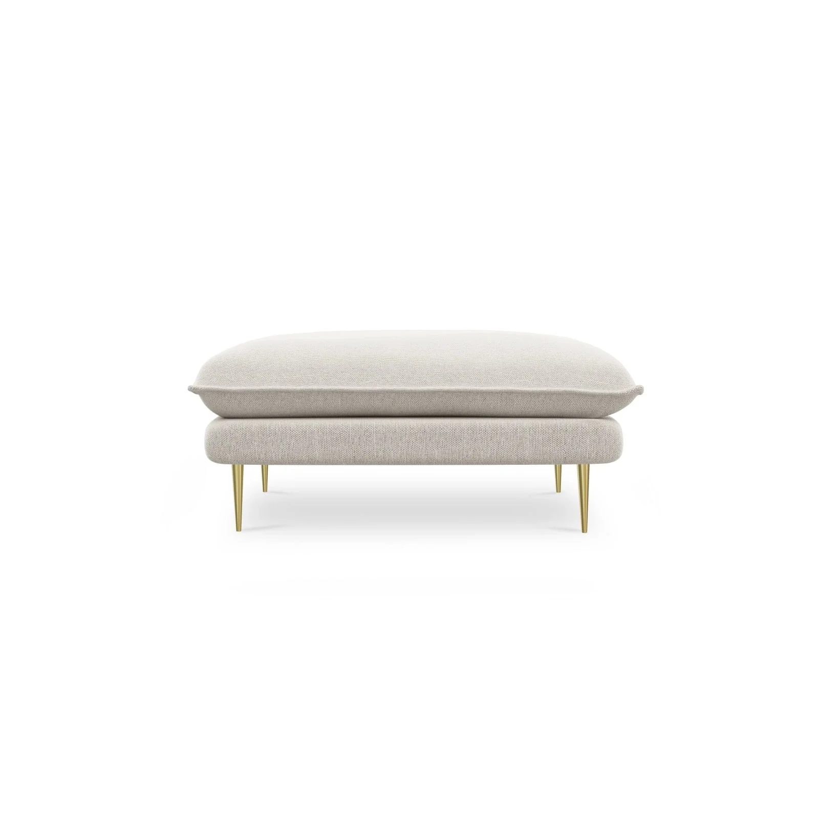 Vienna Pouf aus Samt, Boucle oder Strukturstoff, 93x73x43 cm - Image 65