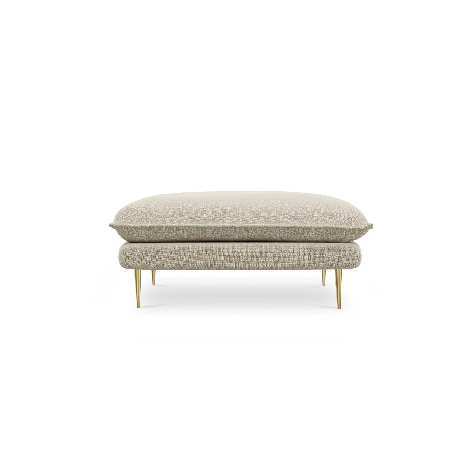 Vienna Pouf aus Samt, Boucle oder Strukturstoff, 93x73x43 cm - Image 70