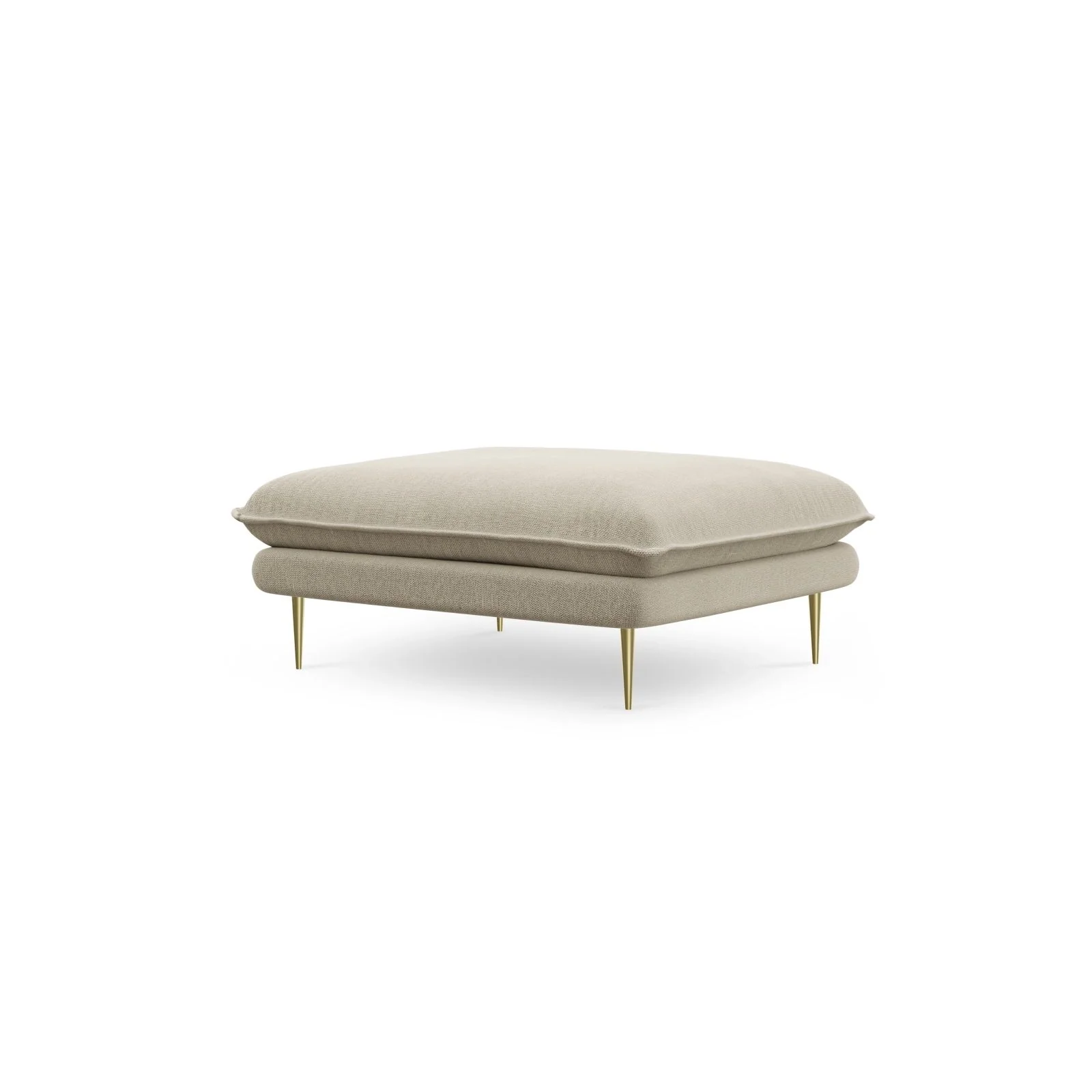 Vienna Pouf aus Samt, Boucle oder Strukturstoff, 93x73x43 cm - Image 73