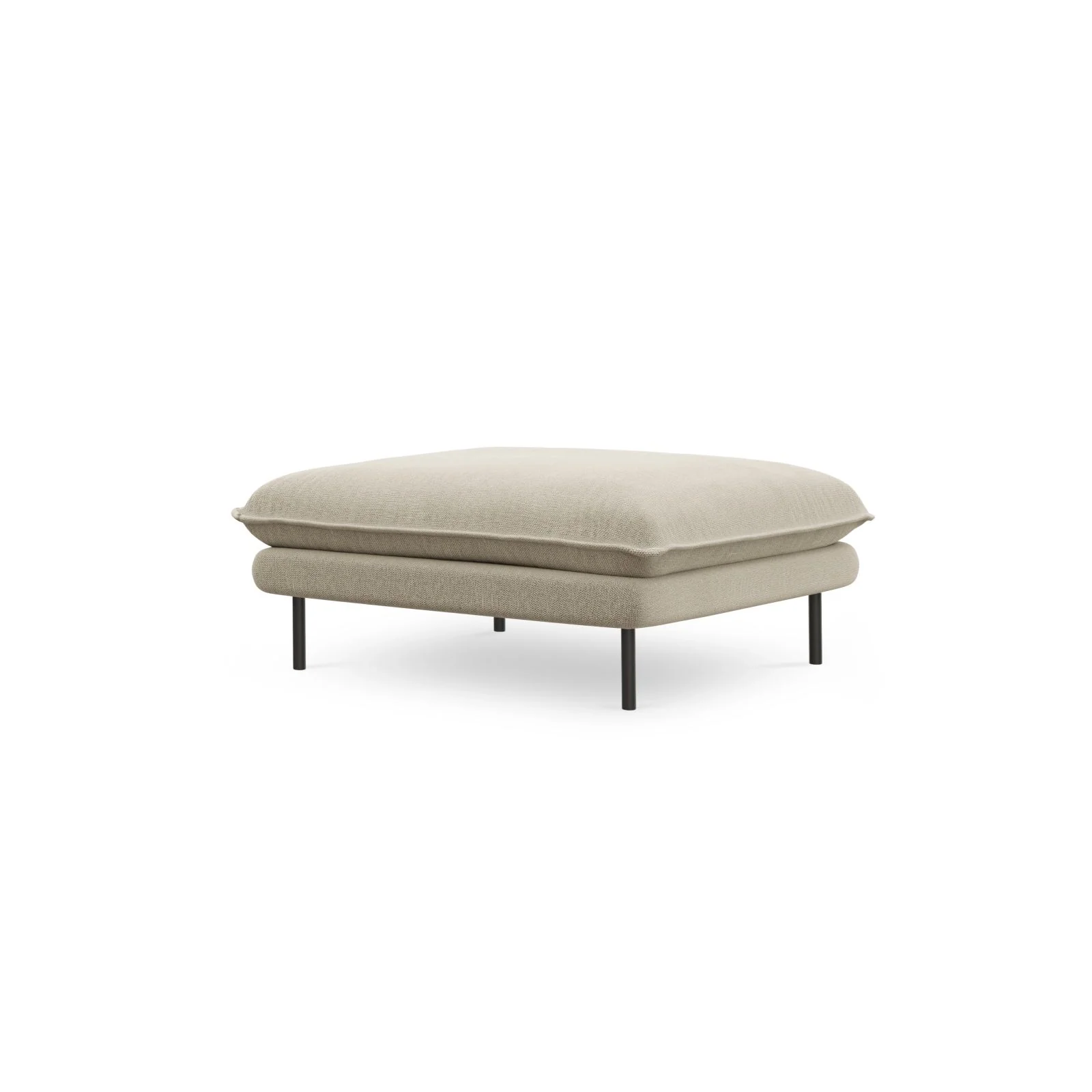 Vienna Pouf aus Samt, Boucle oder Strukturstoff, 93x73x43 cm - Image 93