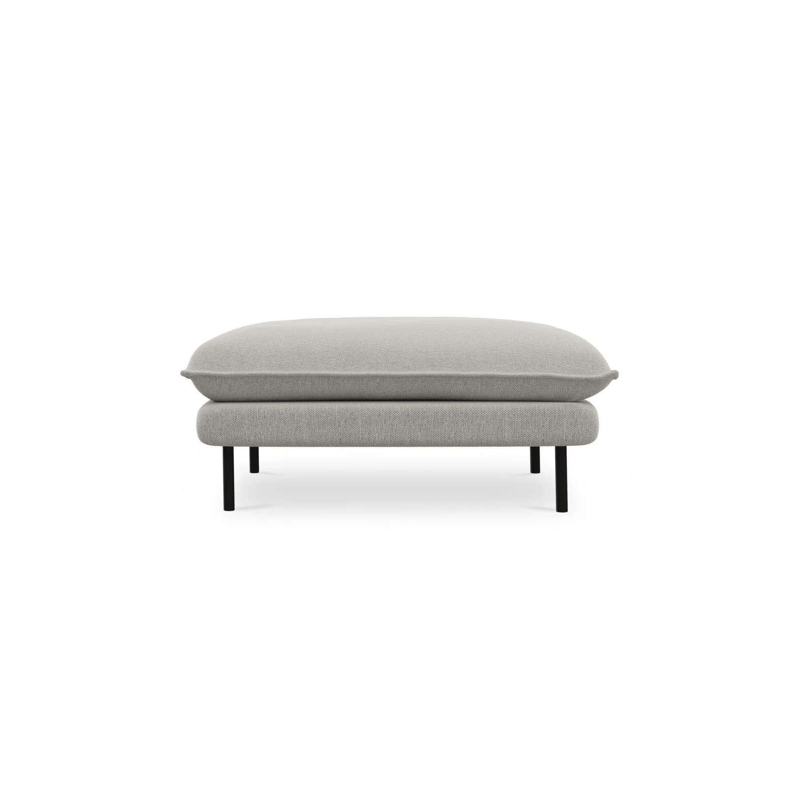 Vienna Pouf aus Samt, Boucle oder Strukturstoff, 93x73x43 cm - Image 95