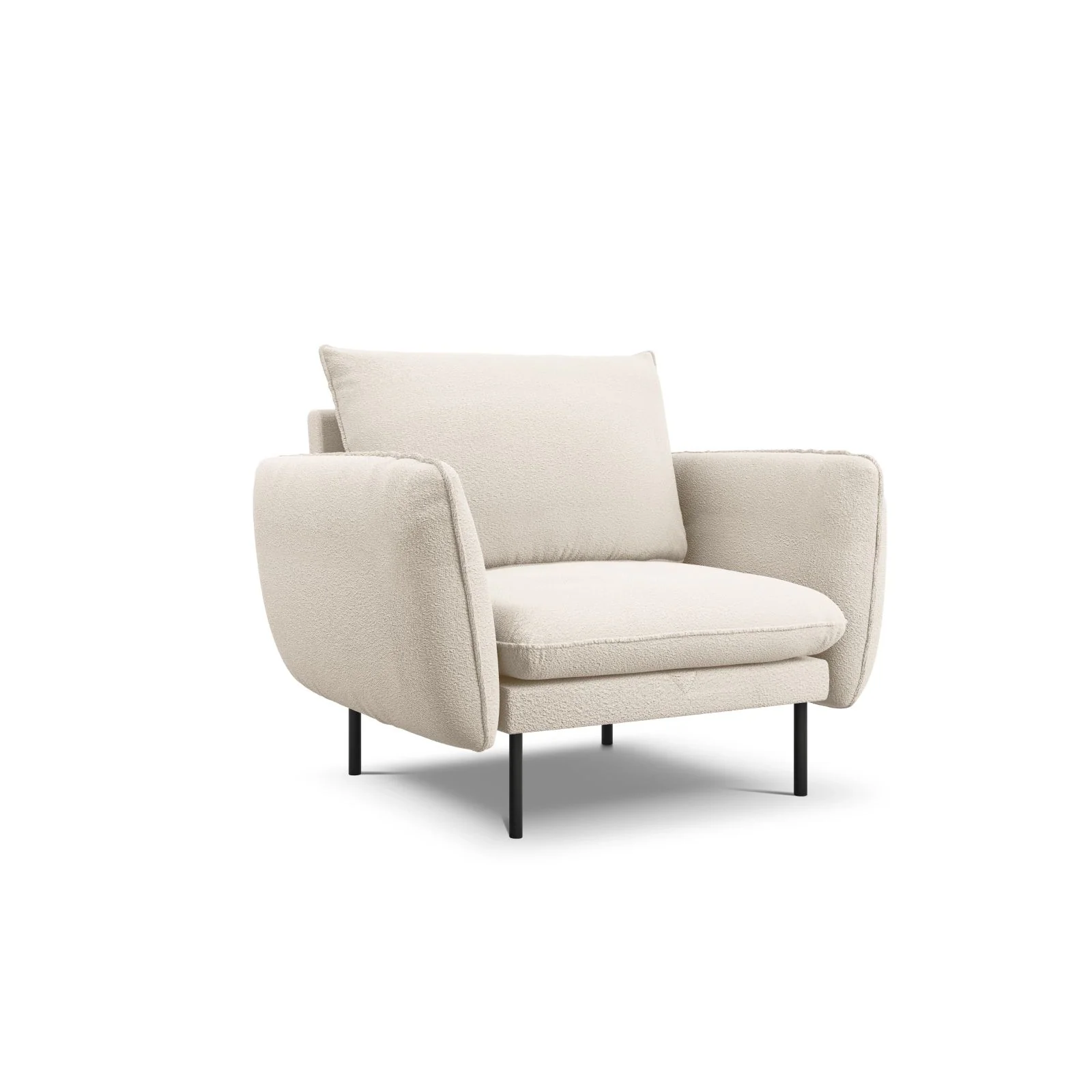 Vienna Sessel aus Samt, Boucle oder Strukturstoff, 97x94x95 cm - Image 186